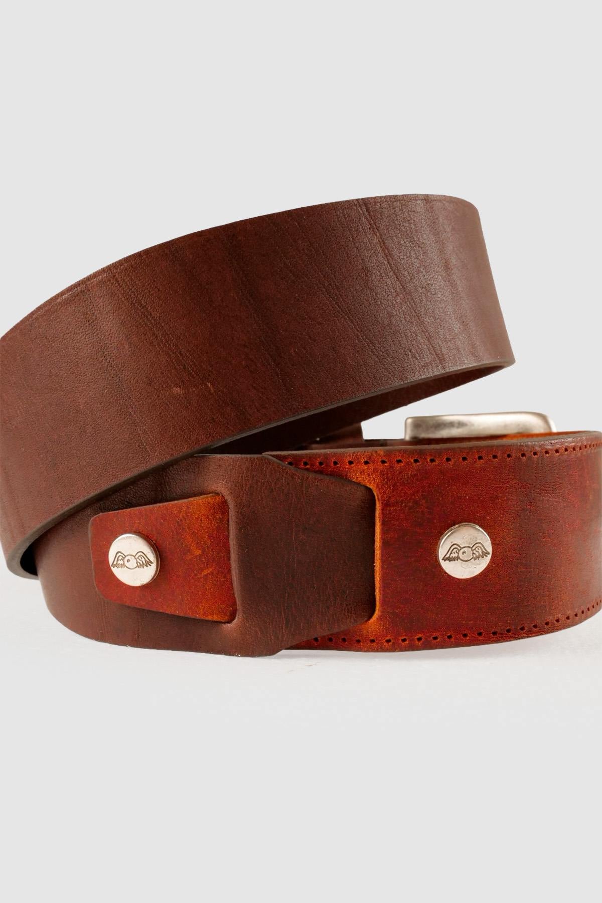 Cintura Uomo Von Dutch CEINTURE VD ORSON BROWN — vista 3