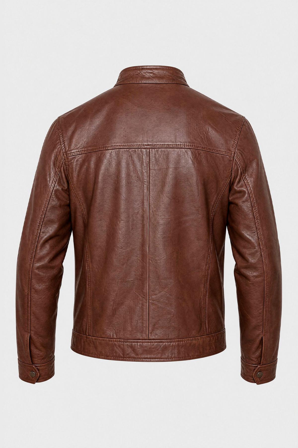 Herren Jacke Cityzen JACKSON SHEEP MOCCA — Ansicht 6
