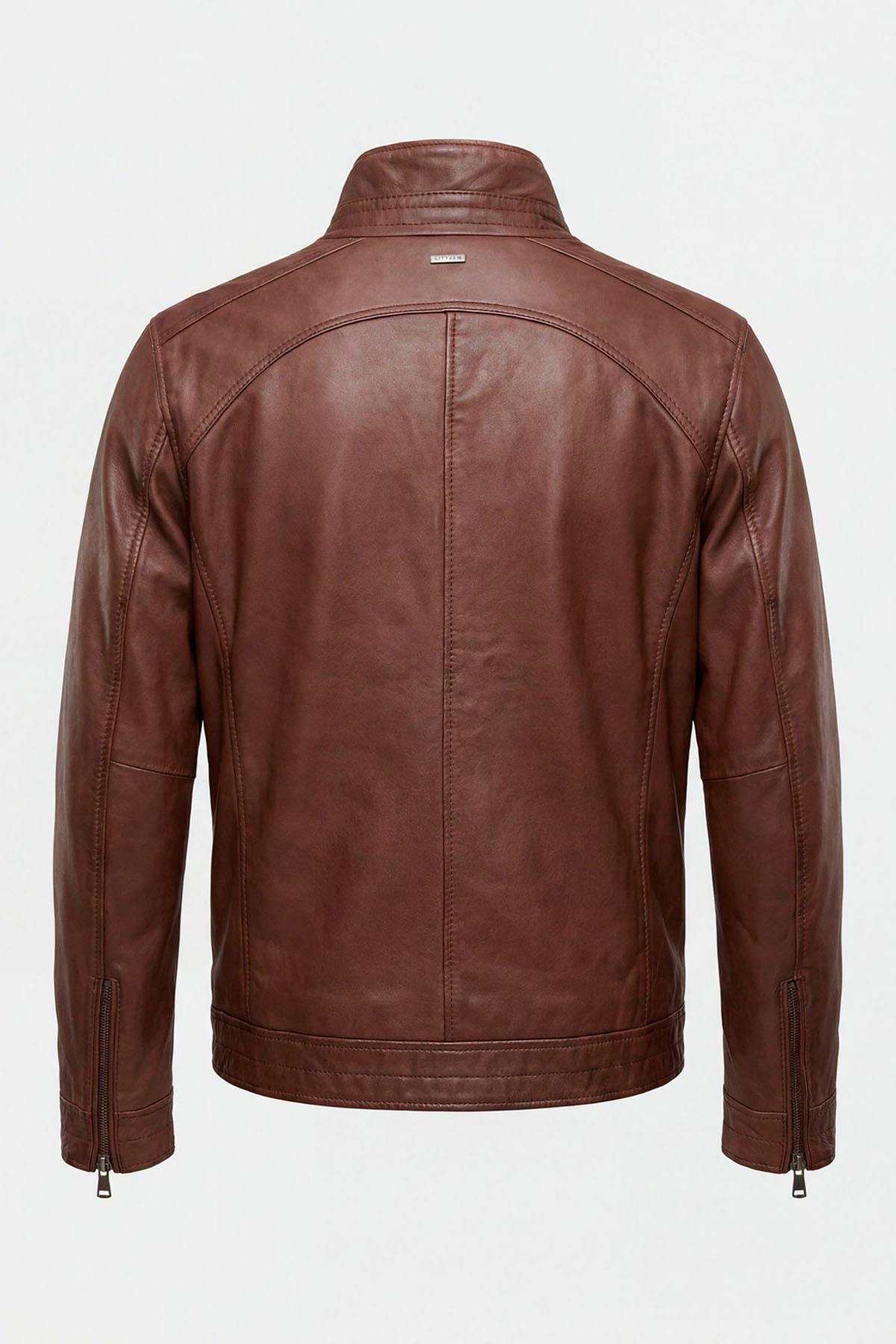 Herren Jacke Cityzen WOLF SHEEP MOCCA — Ansicht 6