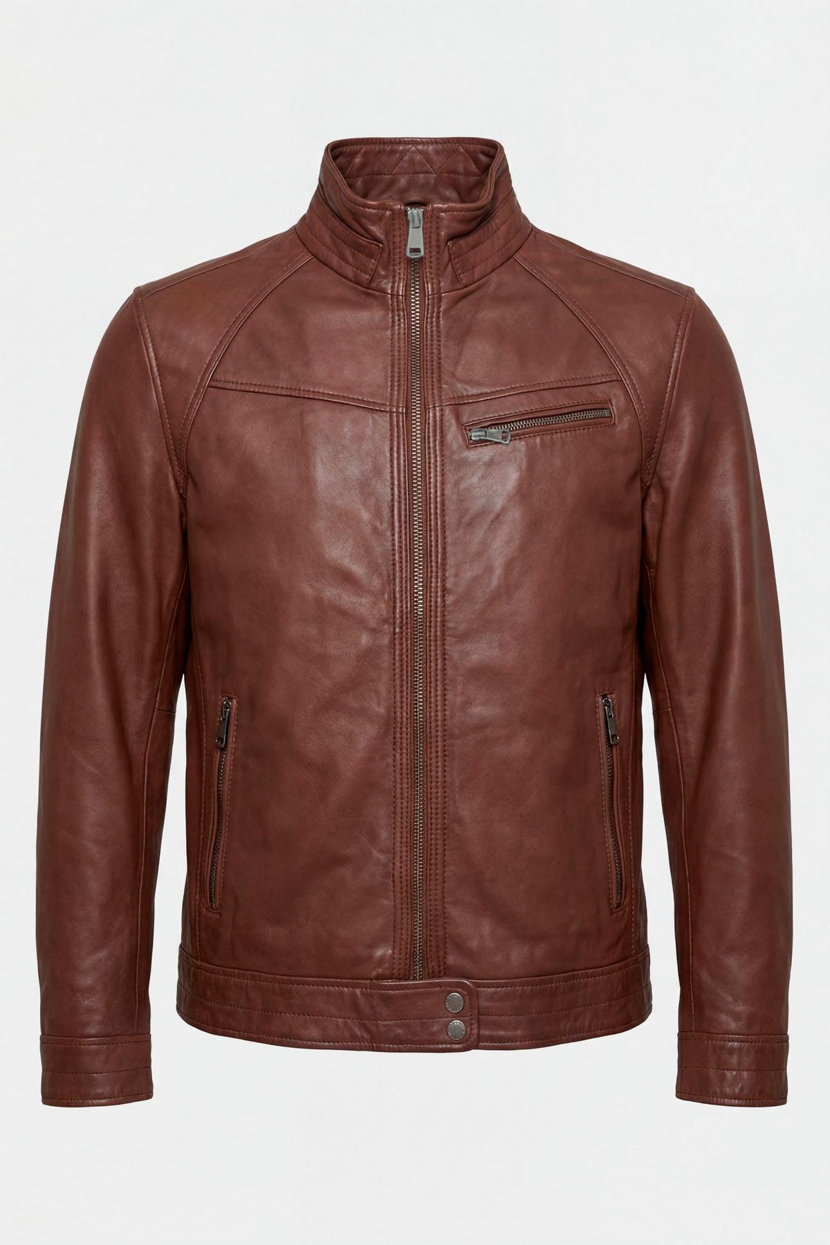 Herren Jacke Cityzen WOLF SHEEP MOCCA — Ansicht 5