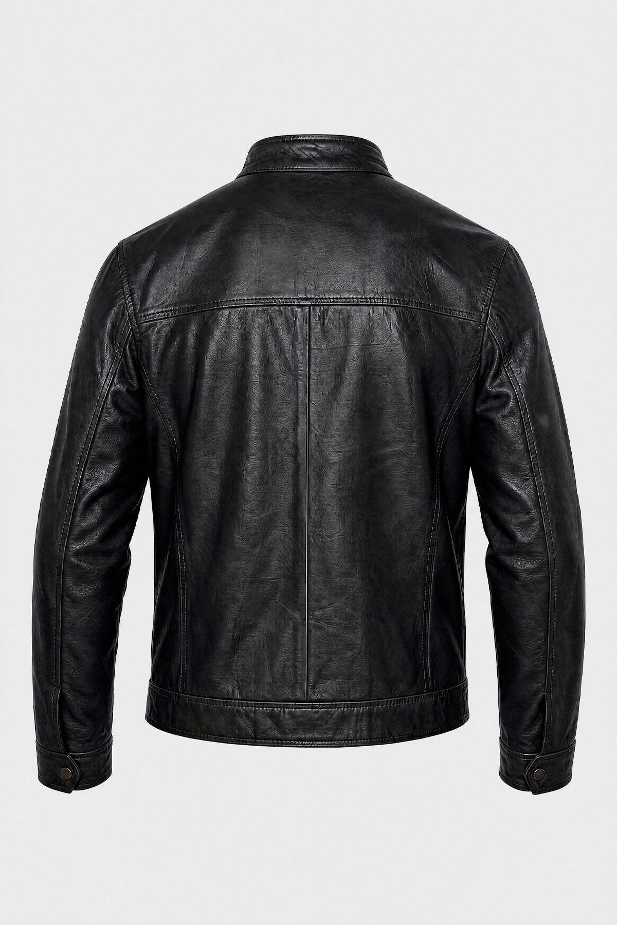 Herren Jacke Cityzen JACKSON SHEEP BLACK — Ansicht 6