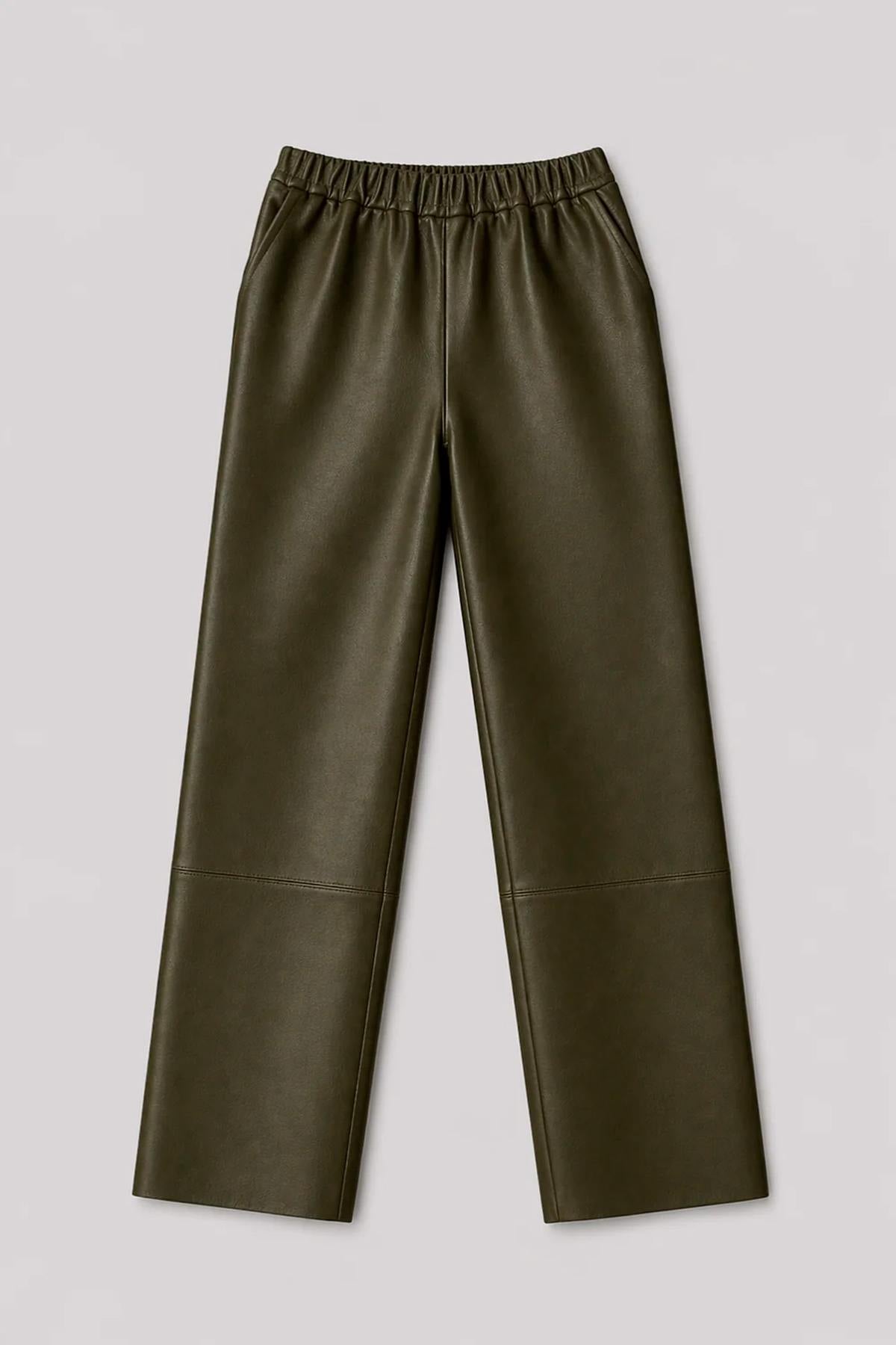 Pantalon Mujeres Serge Pariente SARAH PANT KAKI — vista 5