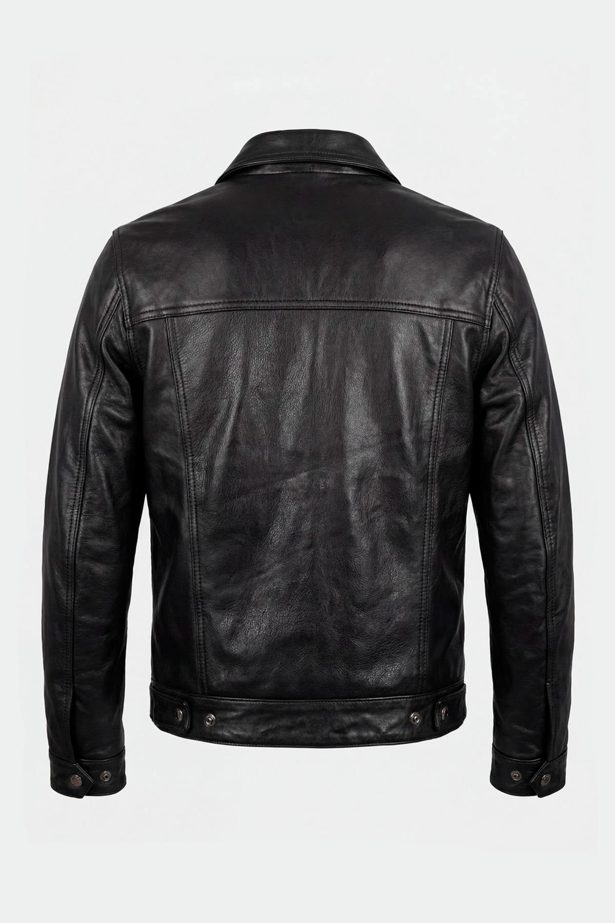 Chaqueta Hombre Schott LCJACK BLACK — vista 6