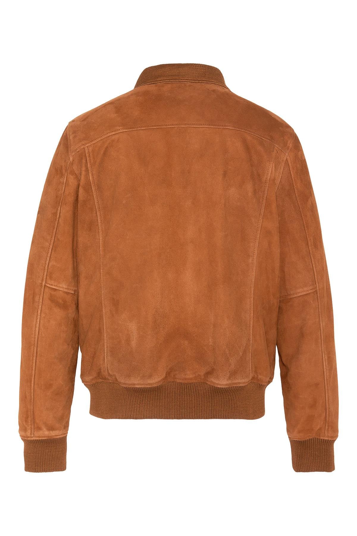 Chaqueta Hombre Schott LCFRESNOVINT RUST — vista 7