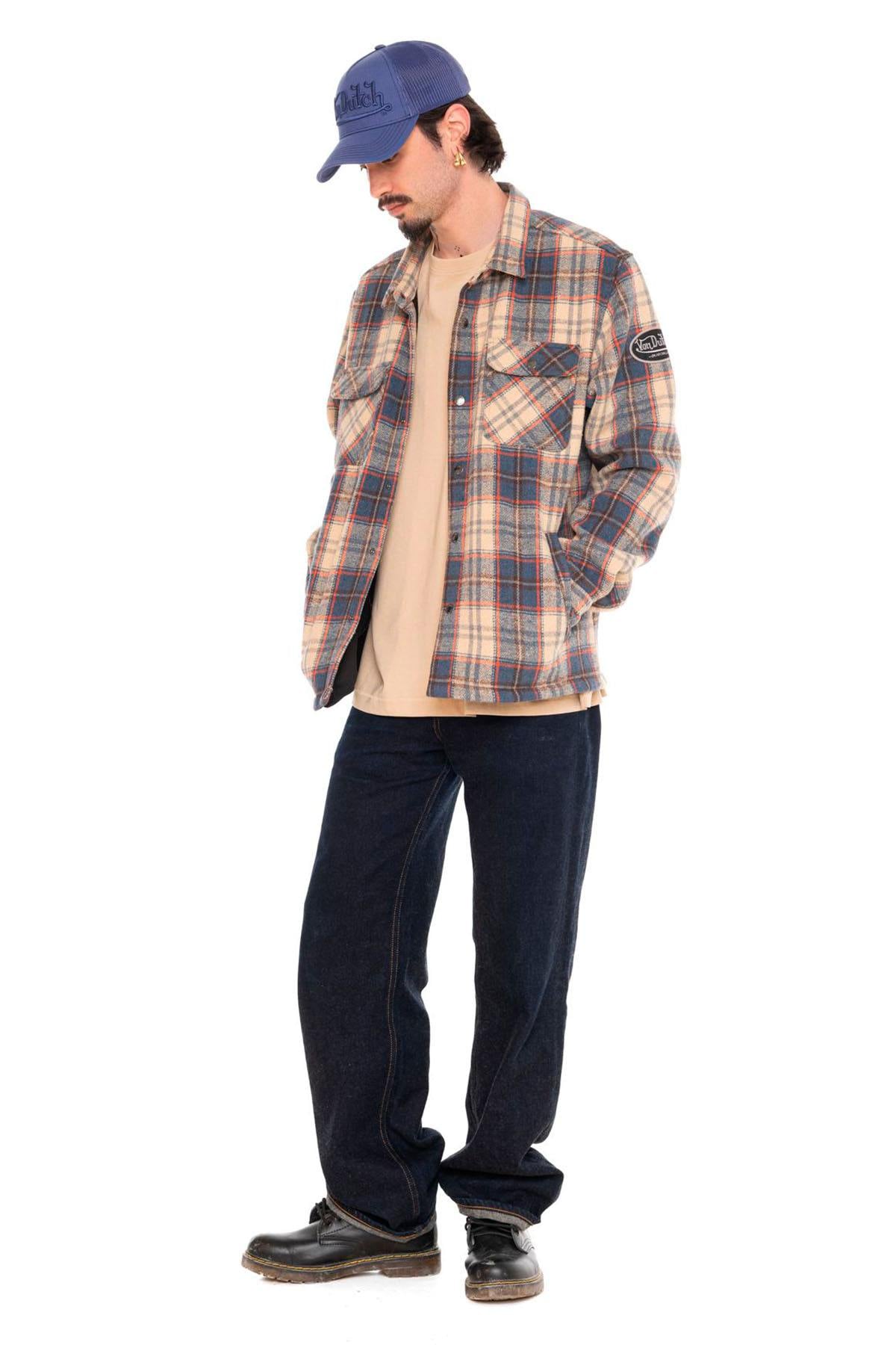 Herren Mantel Von Dutch SURCHEMISE PEPPER BE — Ansicht 3