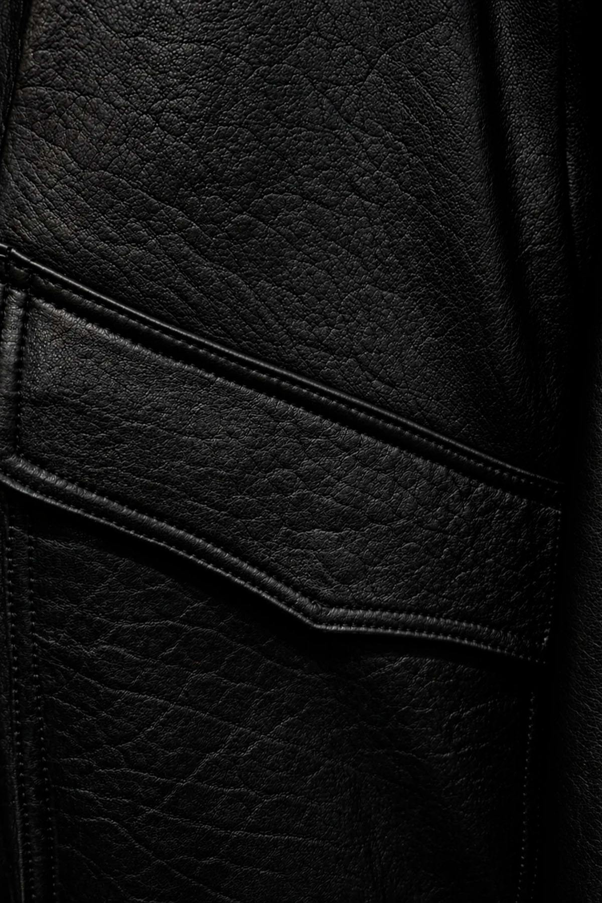 Chaqueta Mujeres Serge Pariente FLOW BLACK — vista 5