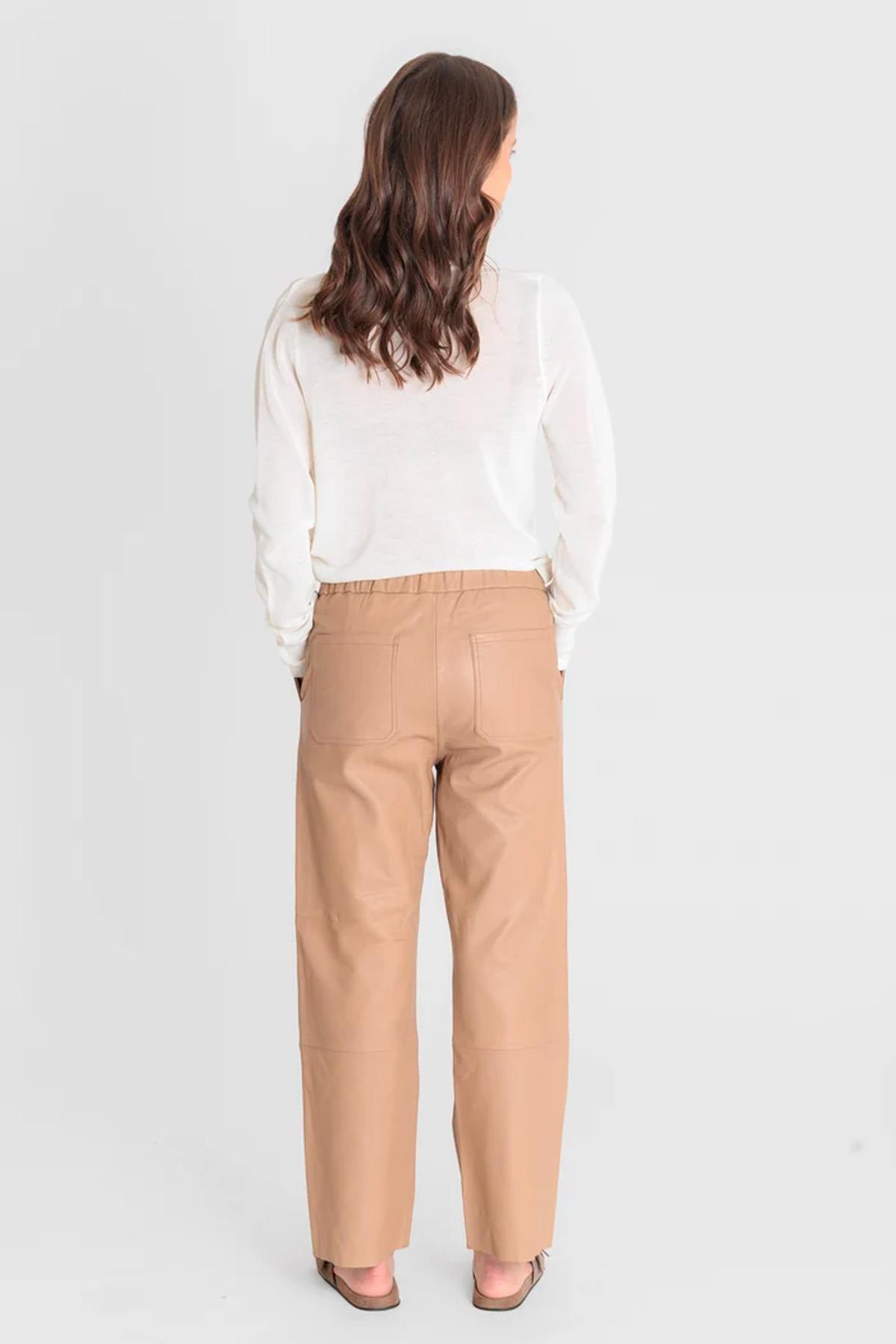 Pantaloni Donna Serge Pariente SARAH PANT SAND — vista 3
