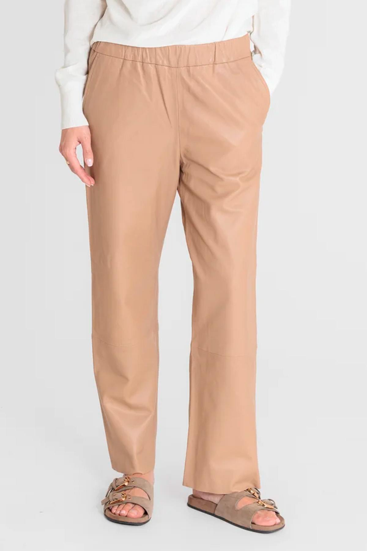 Pantaloni Donna Serge Pariente SARAH PANT SAND — vista 4