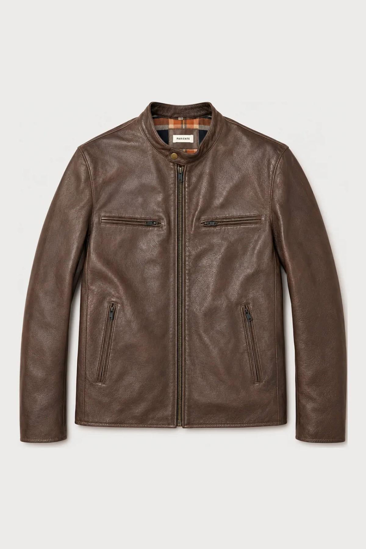 Chaqueta Hombre Serge Pariente TITAN BUFFLE BROWN — vista 1