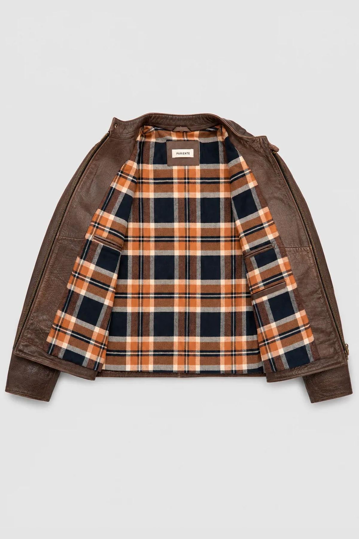 Chaqueta Hombre Serge Pariente TITAN BUFFLE BROWN — vista 2