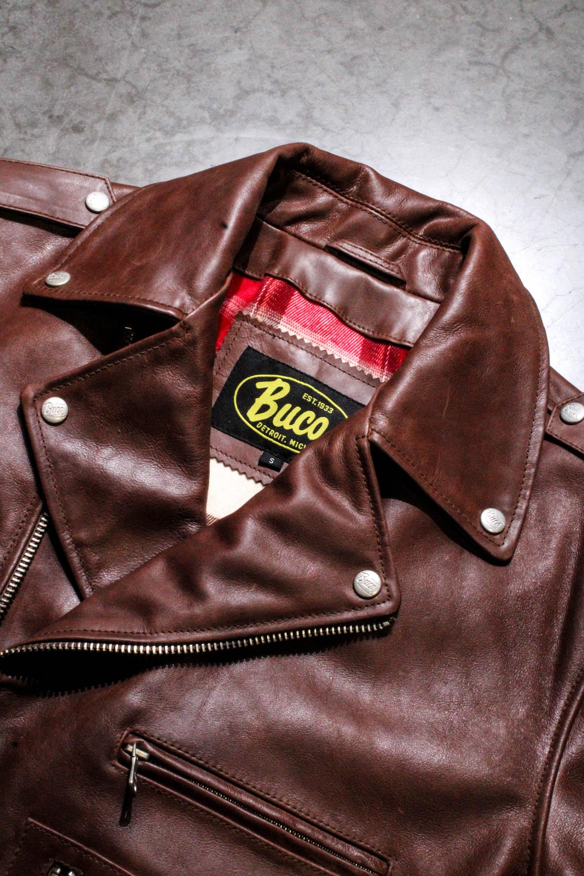 Giacche Uomo Buco J-21R BROWN — vista 2