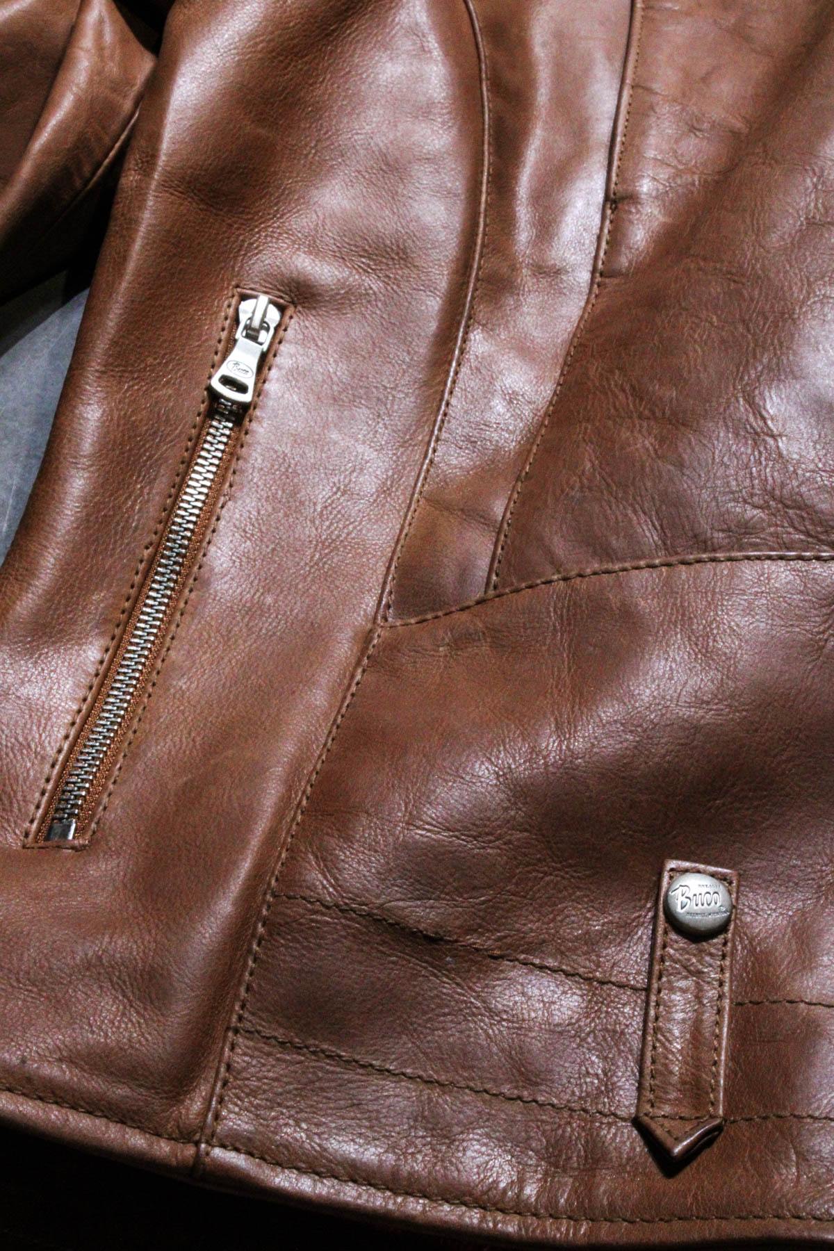Giacche Uomo Buco J-21R COGNAC — vista 7