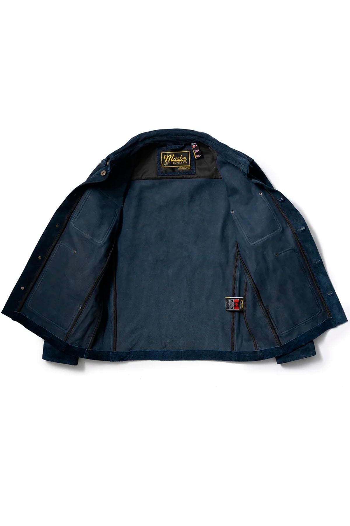 Giacche Uomo Master FIELD JACKET NAVY — vista 6