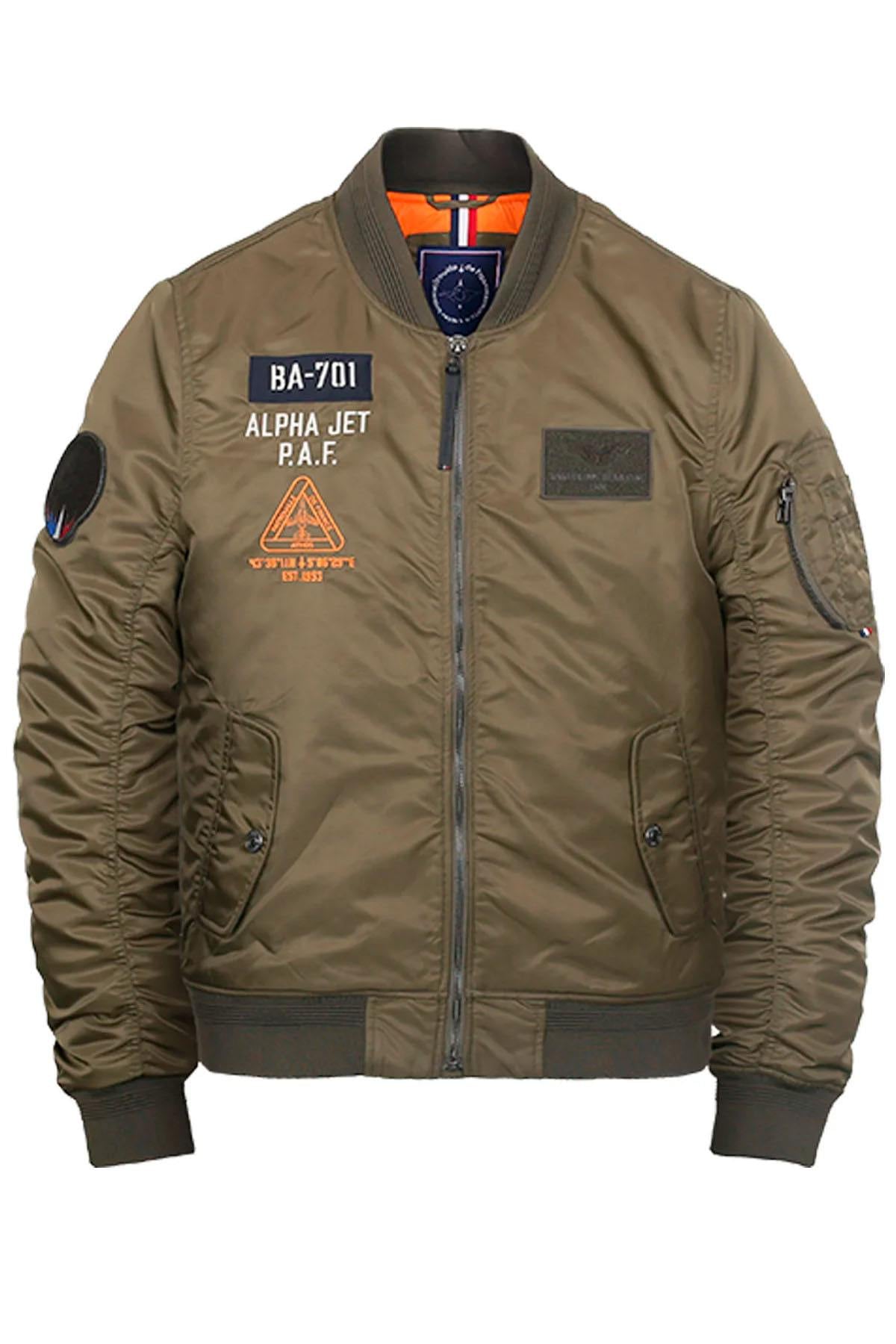 Herren Jacke Patrouille De France MA-1 PHENIX KAKI — Ansicht 3