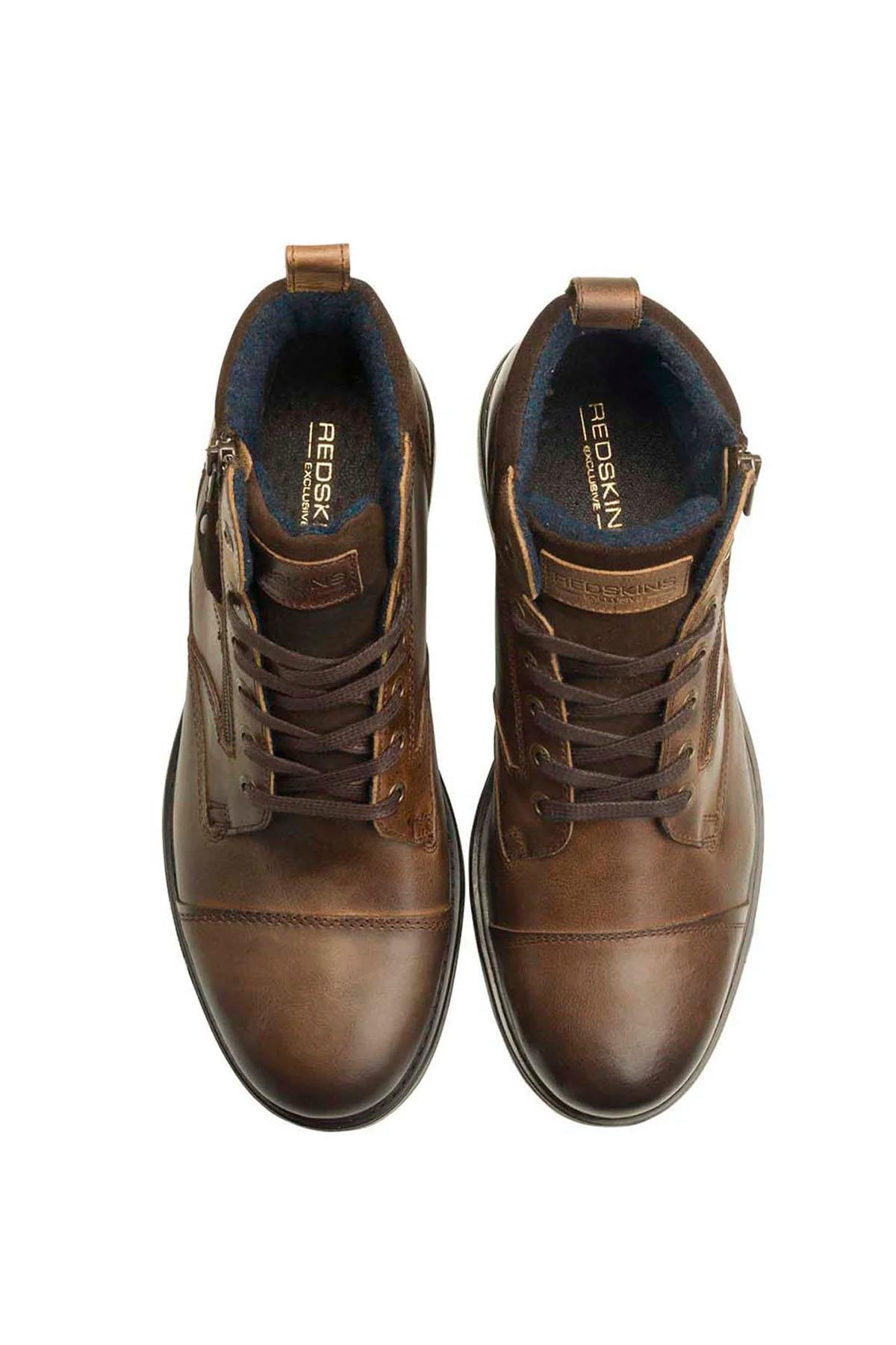 Boots/botas Hombre Redskins COUNTRY TABAC MARRON — vista 4