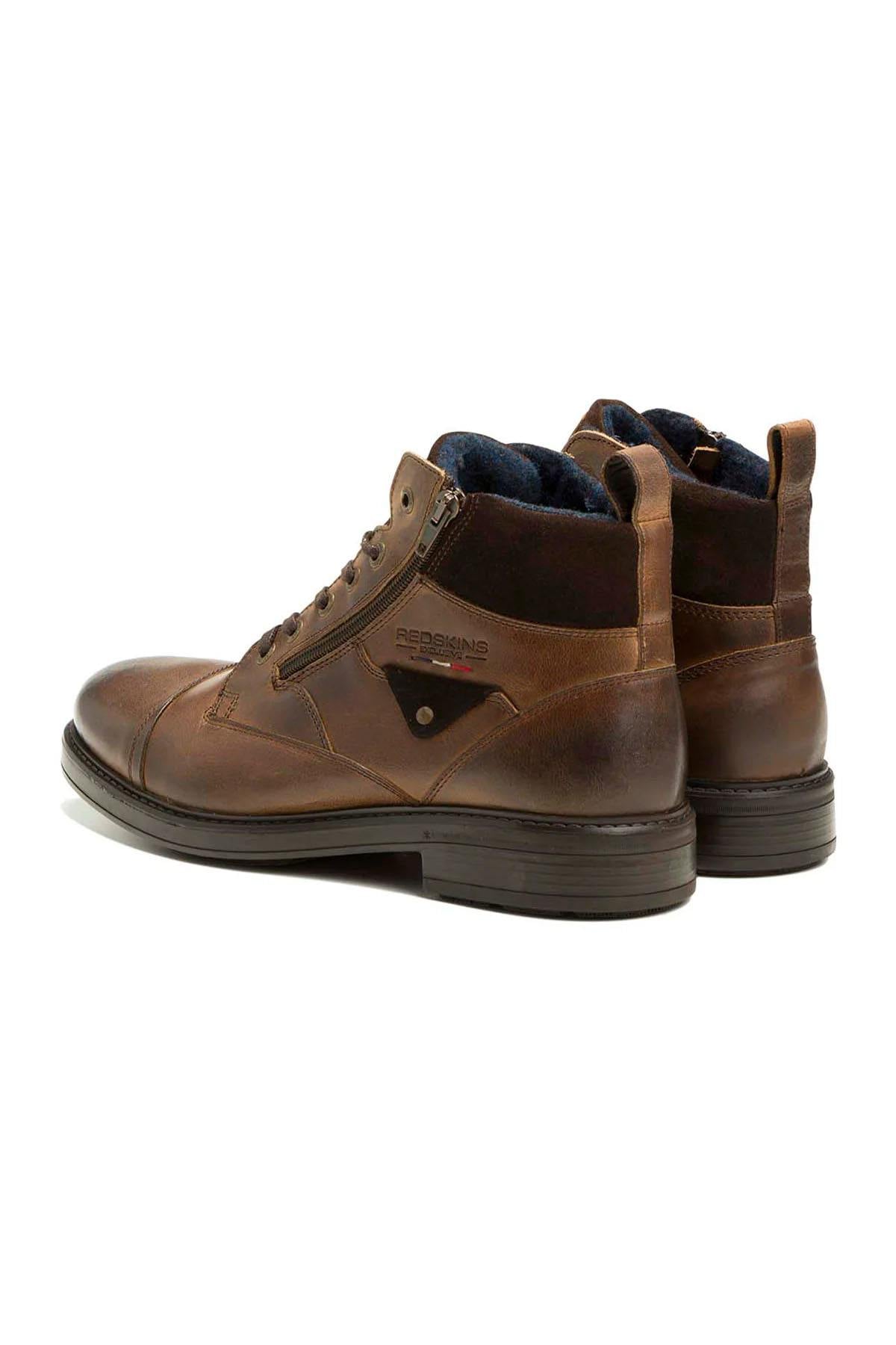 Boots/botas Hombre Redskins COUNTRY TABAC MARRON — vista 2