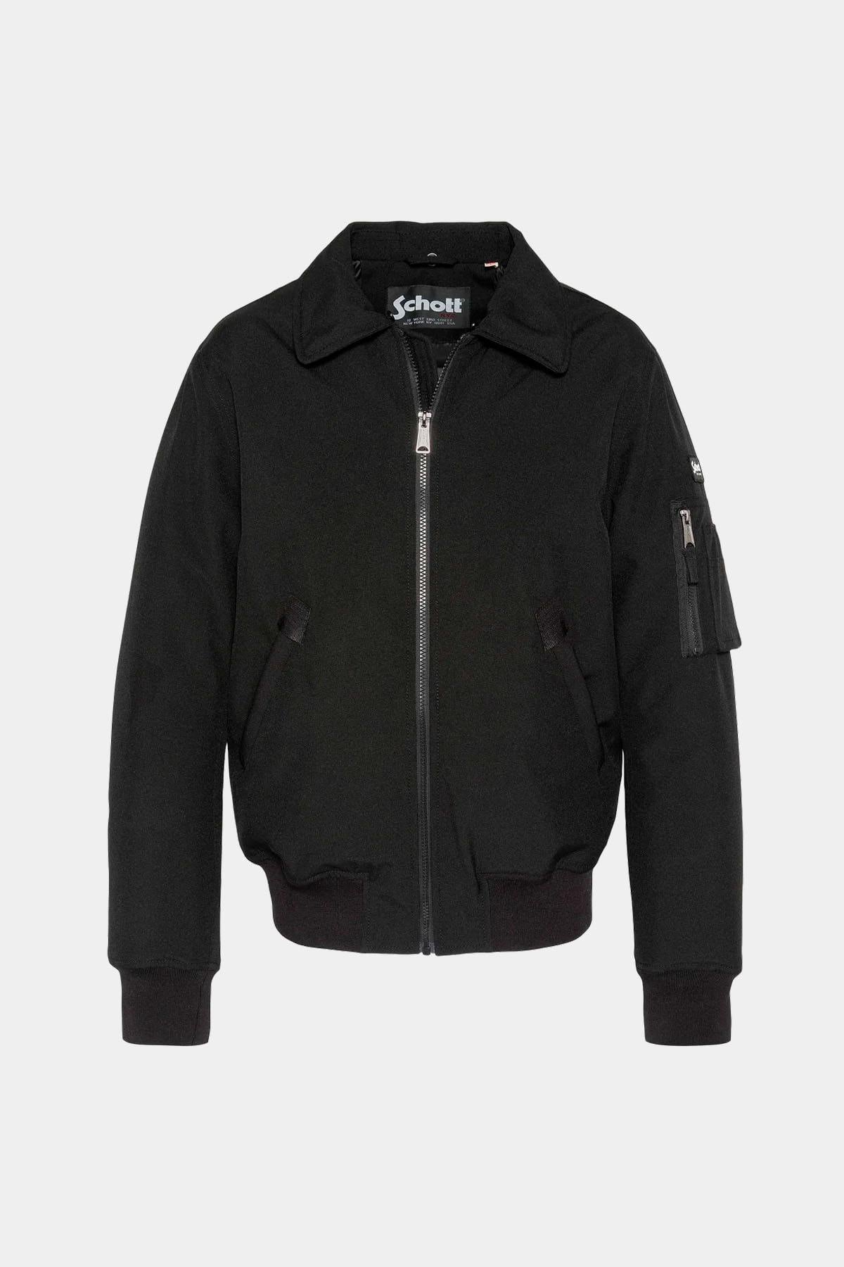 Herren Jacke Schott AIRLINES BLACK BLACK — Ansicht 5