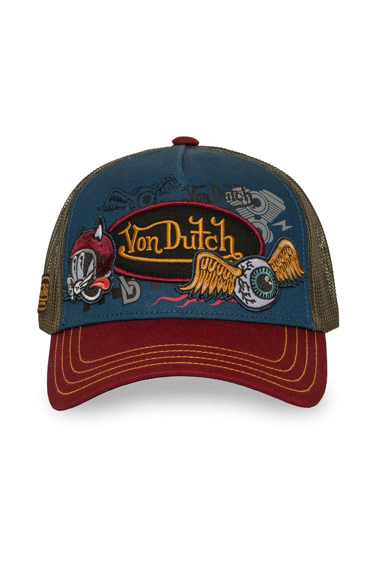 Herren Kappe Von Dutch CASQUETTE CT PATCHES 20 — Ansicht 3