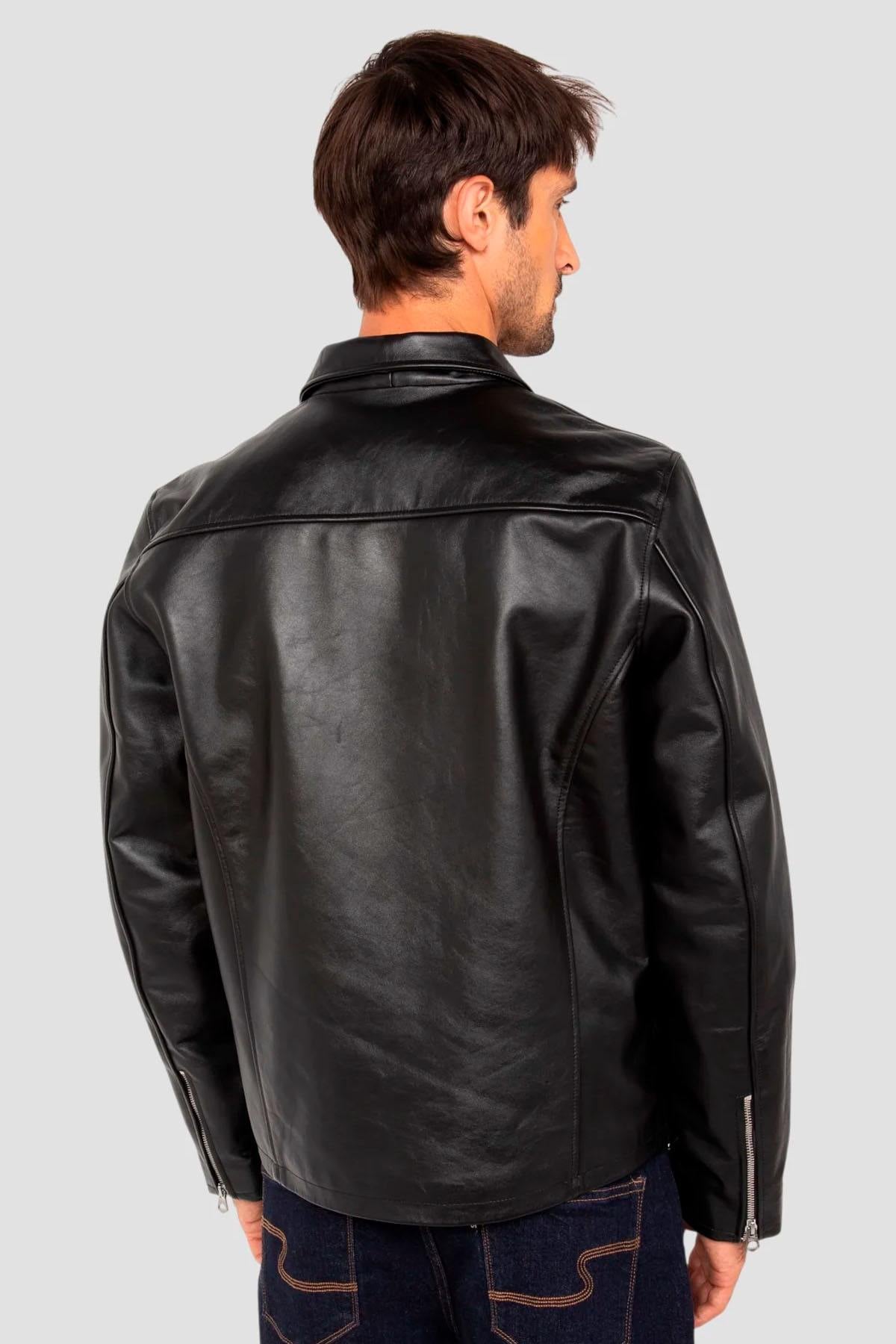 Blouson Homme Schott LC952W26 BLACK — vue 2
