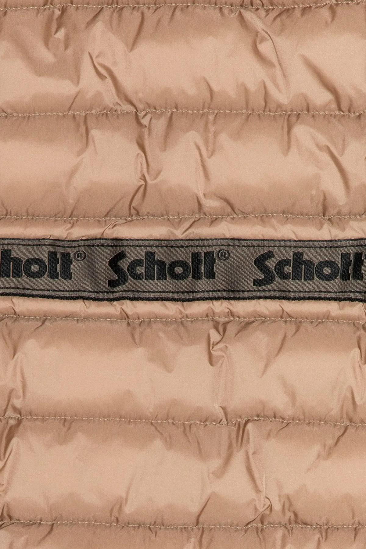 Giacche Uomo Schott CADE DARK BEIGE — vista 6