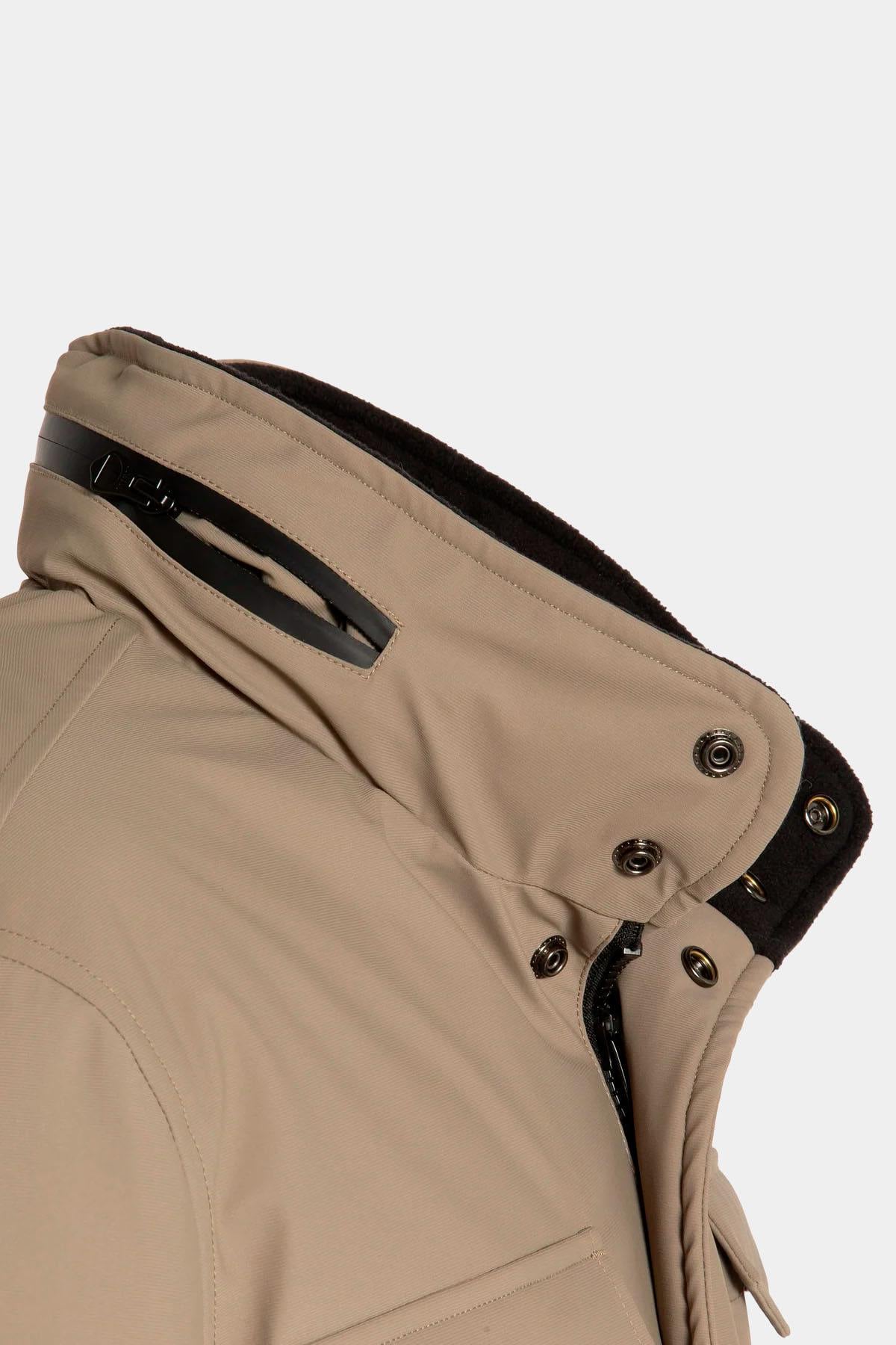 Giacche Uomo Schott CADE DARK BEIGE — vista 4