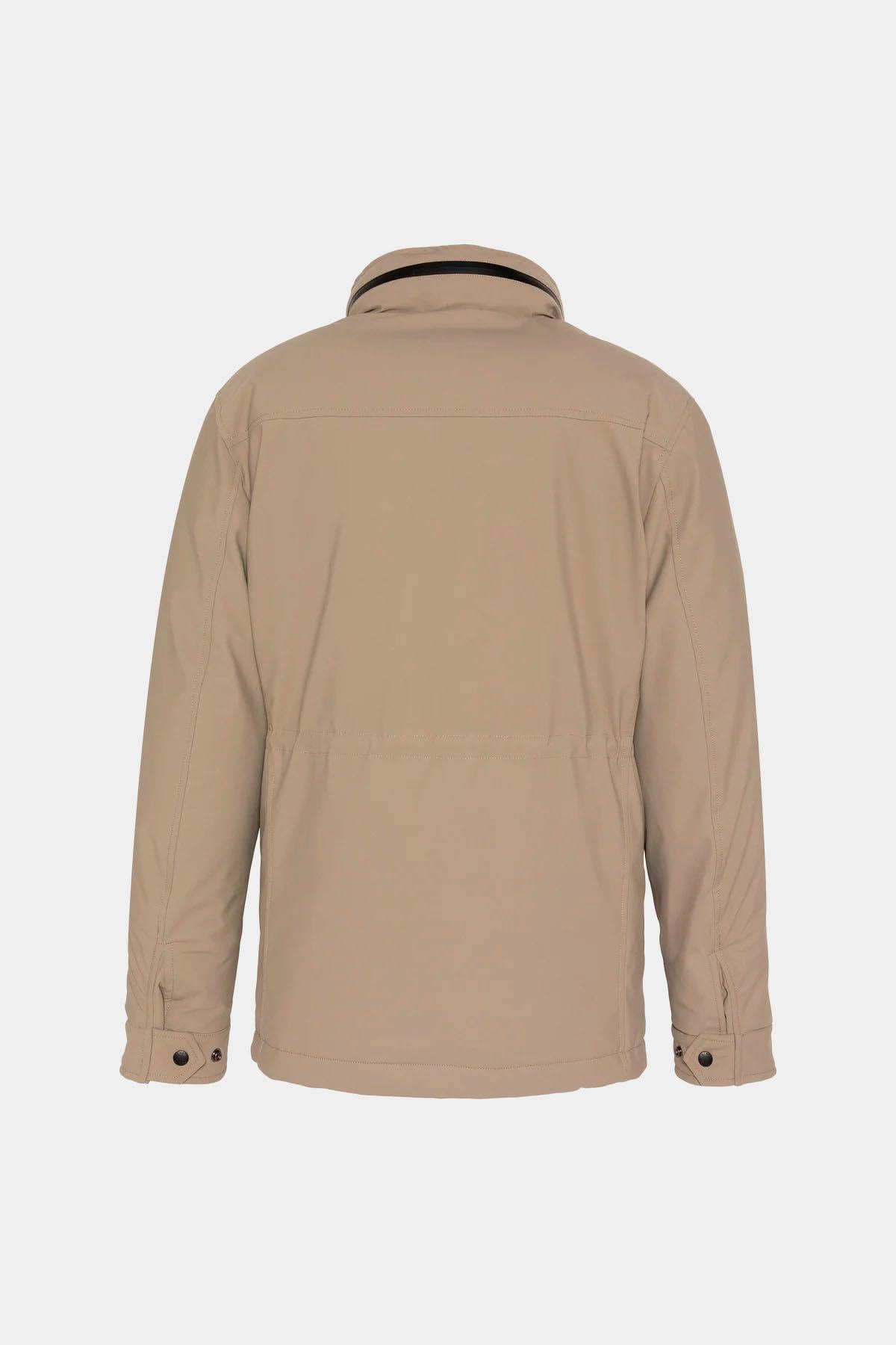 Giacche Uomo Schott CADE DARK BEIGE — vista 3