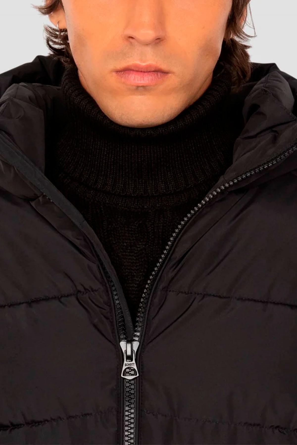Blouson Homme Schott ETHLEY BLACK — vue 8