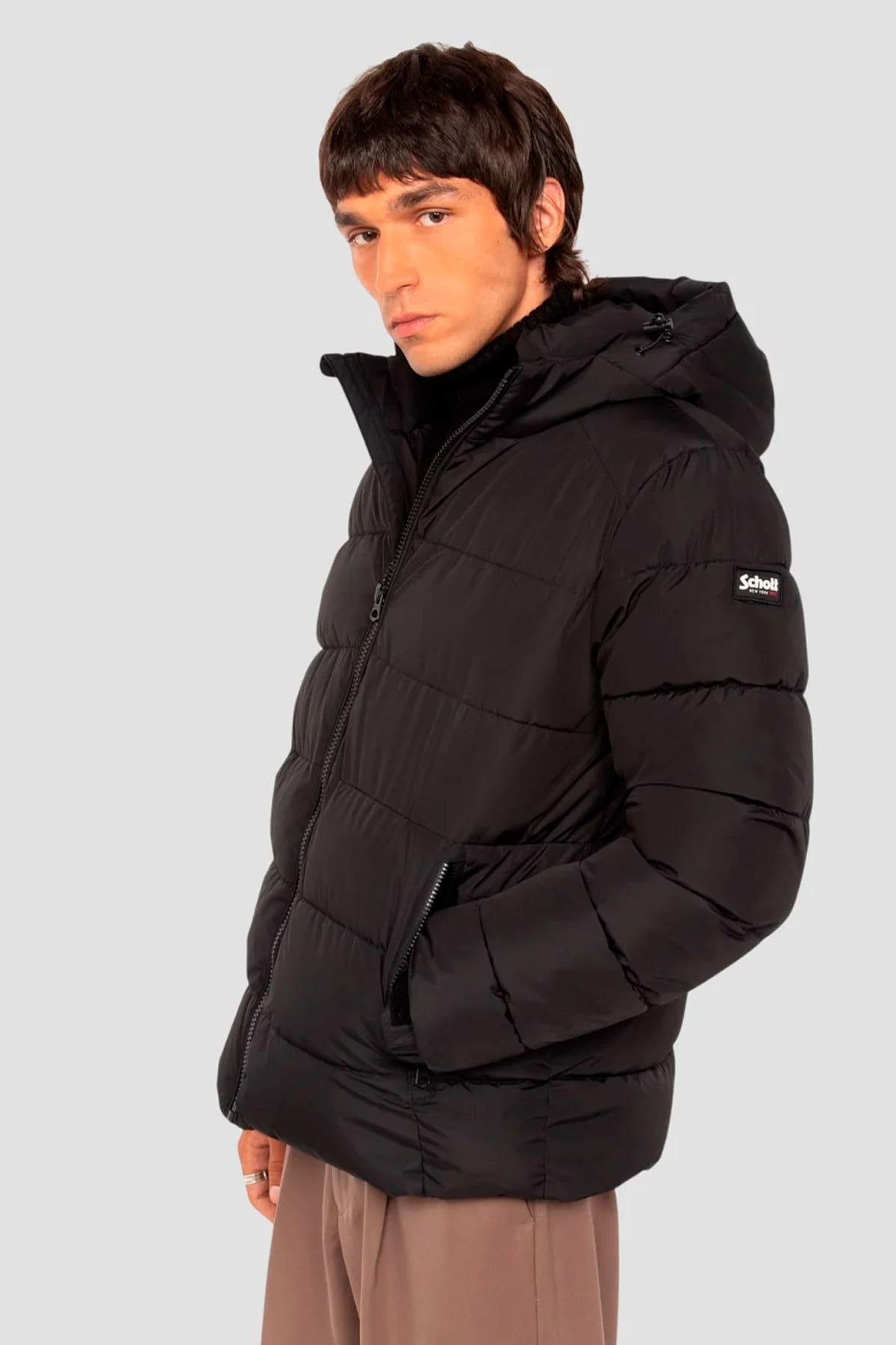 Blouson Homme Schott ETHLEY BLACK — vue 3