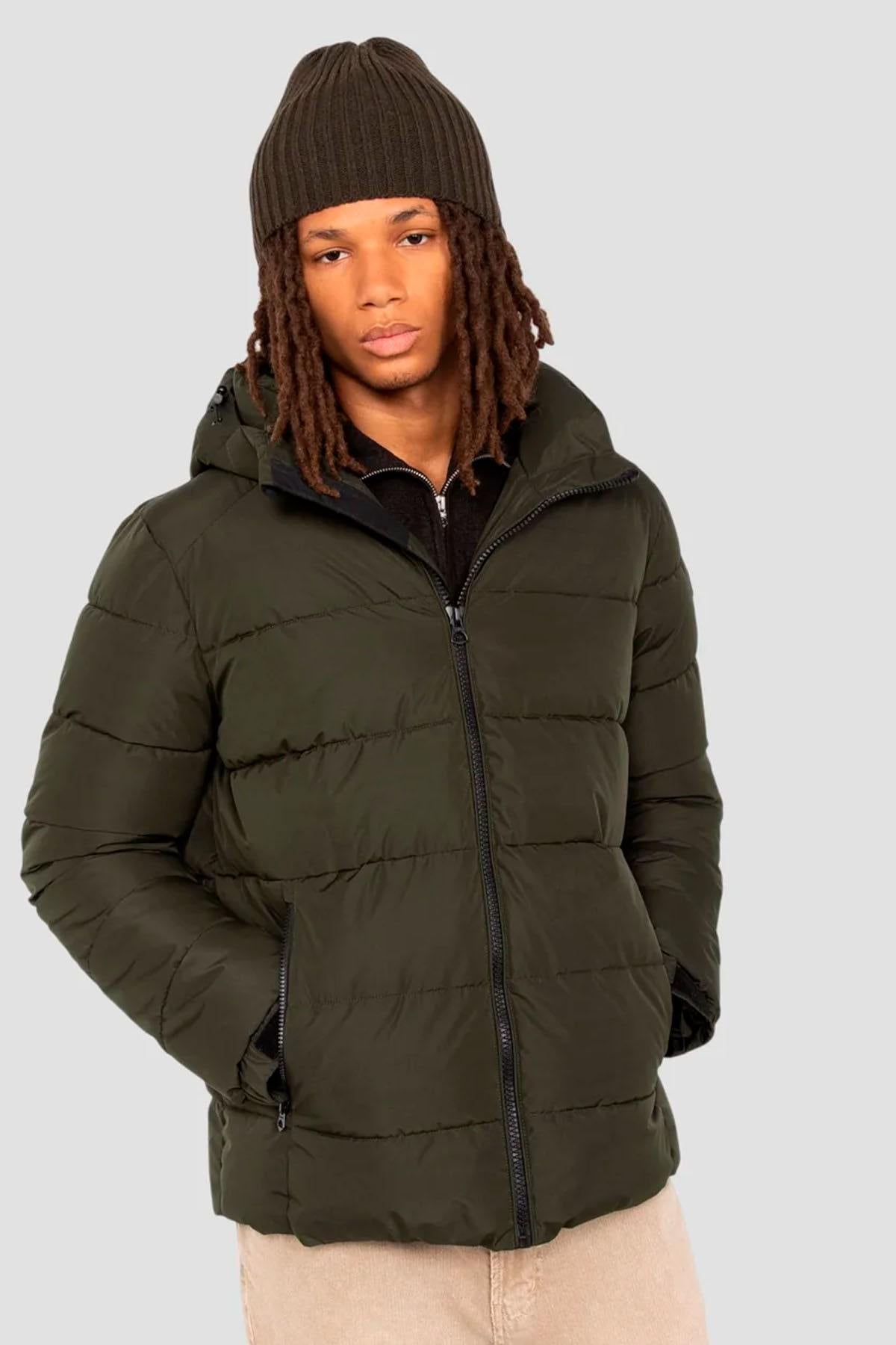 Blouson Homme Schott ETHLEY DARK KAKI — vue 1