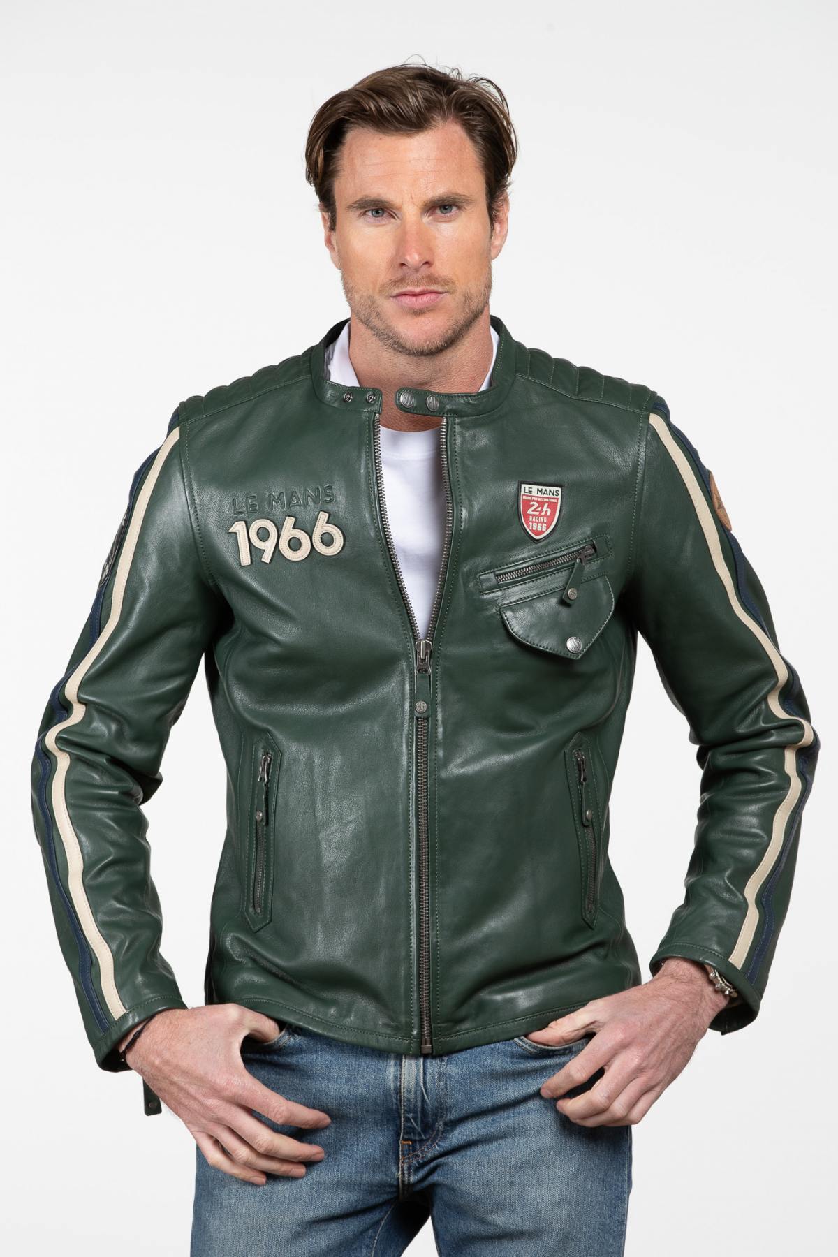 Blouson Homme 24h Le Mans MARNE6 GREEN — vue 1