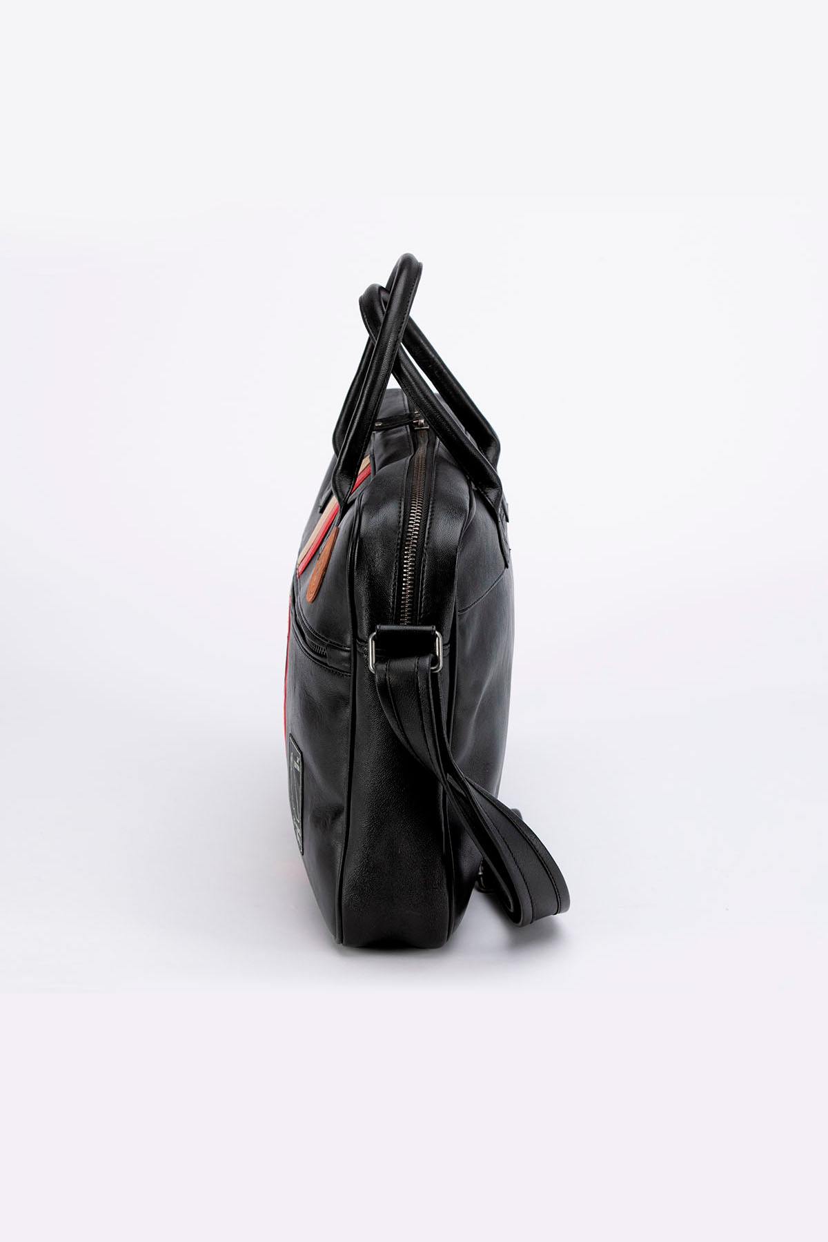 Herren Taschen 24h Le Mans RAOUL6 MESSENGER BLACK — Ansicht 4