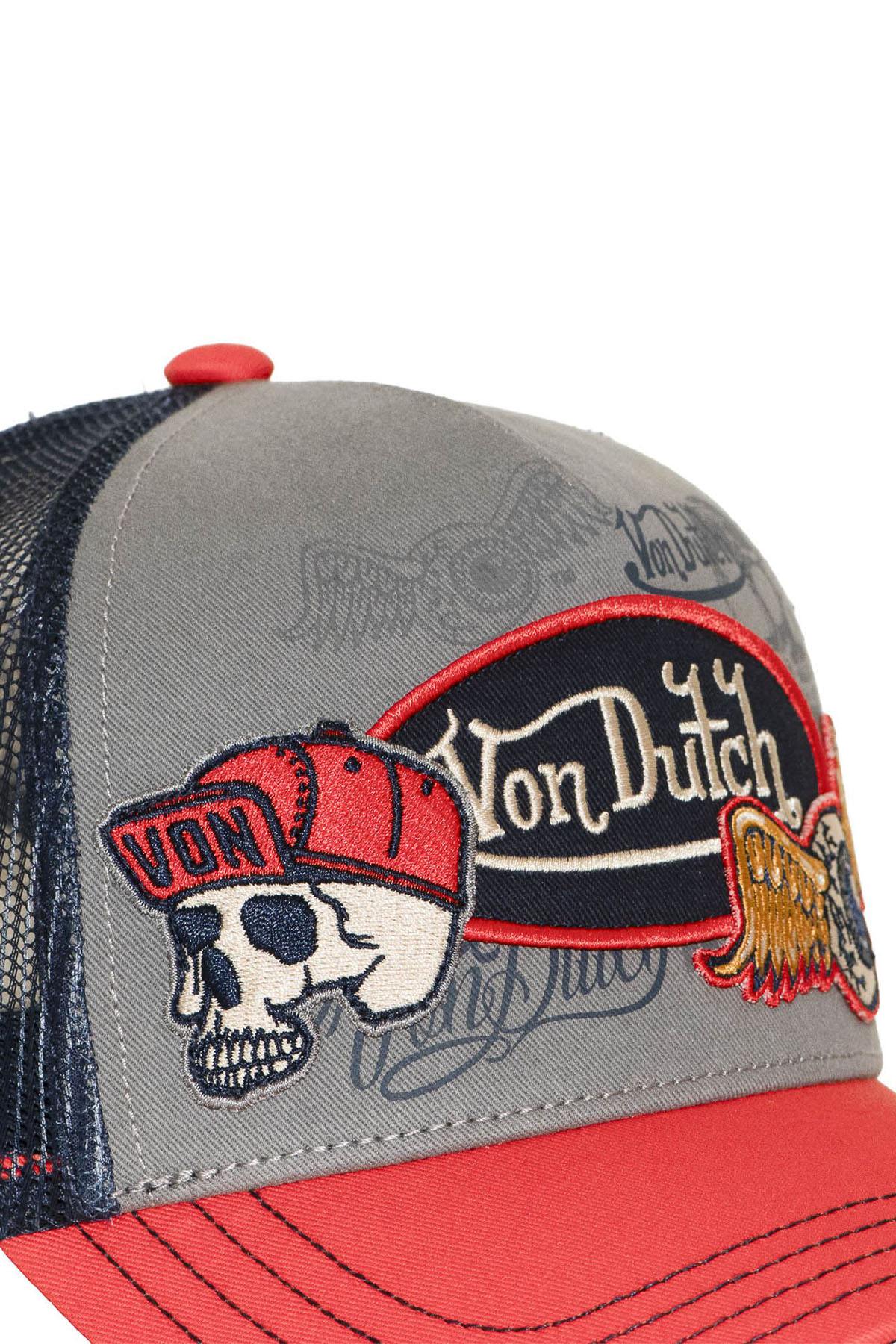 Herren Kappe Von Dutch CASQUETTE CT PATCHES 18 — Ansicht 7