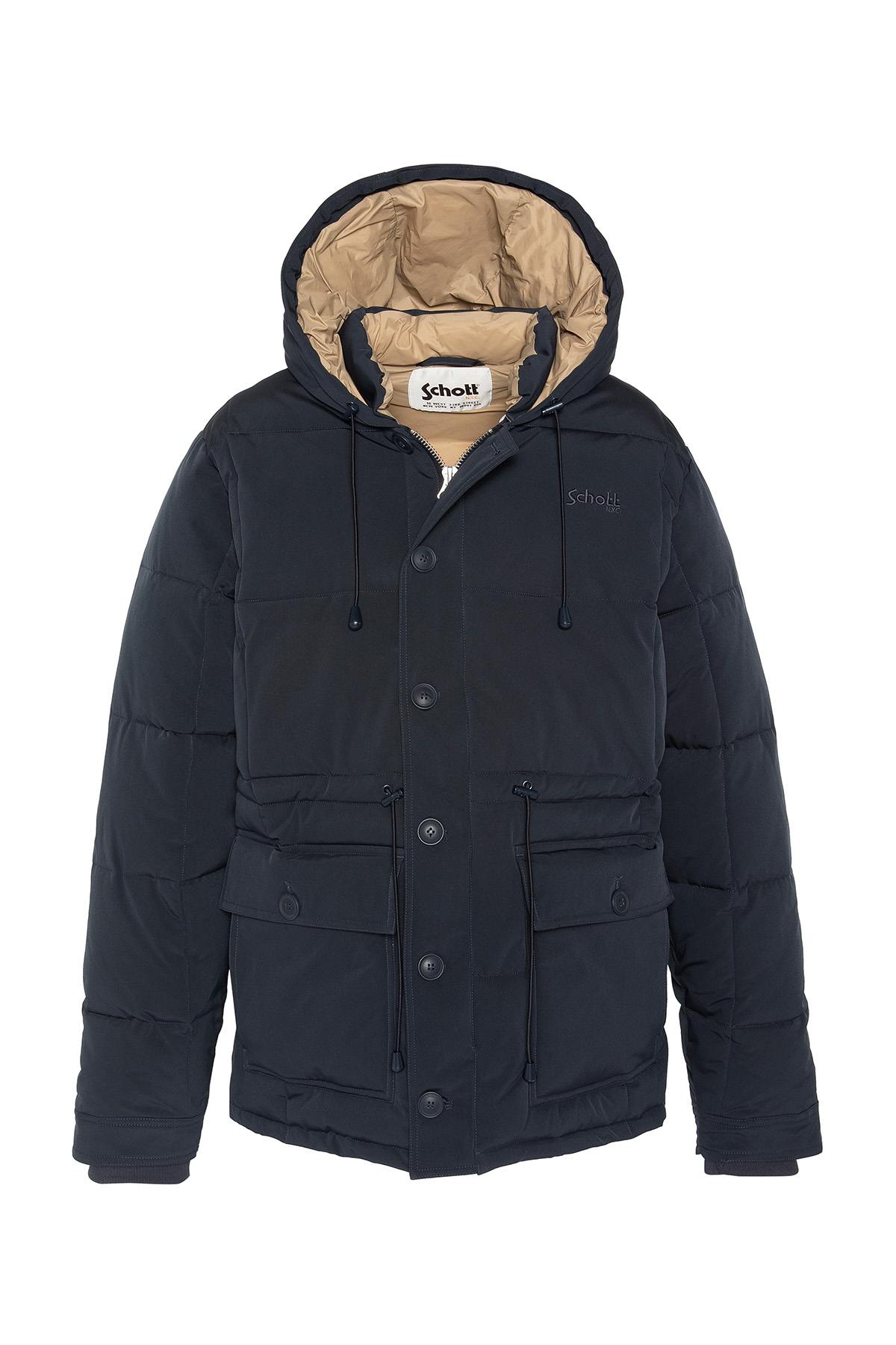 Veste Homme Schott BARN NAVY — vue 1