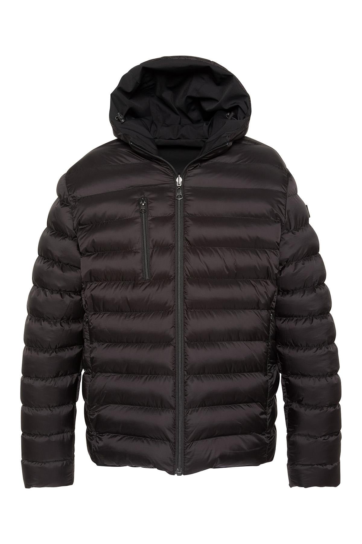 Giacche Uomo Schott CANFIELD BLACK/ BLACK — vista 2