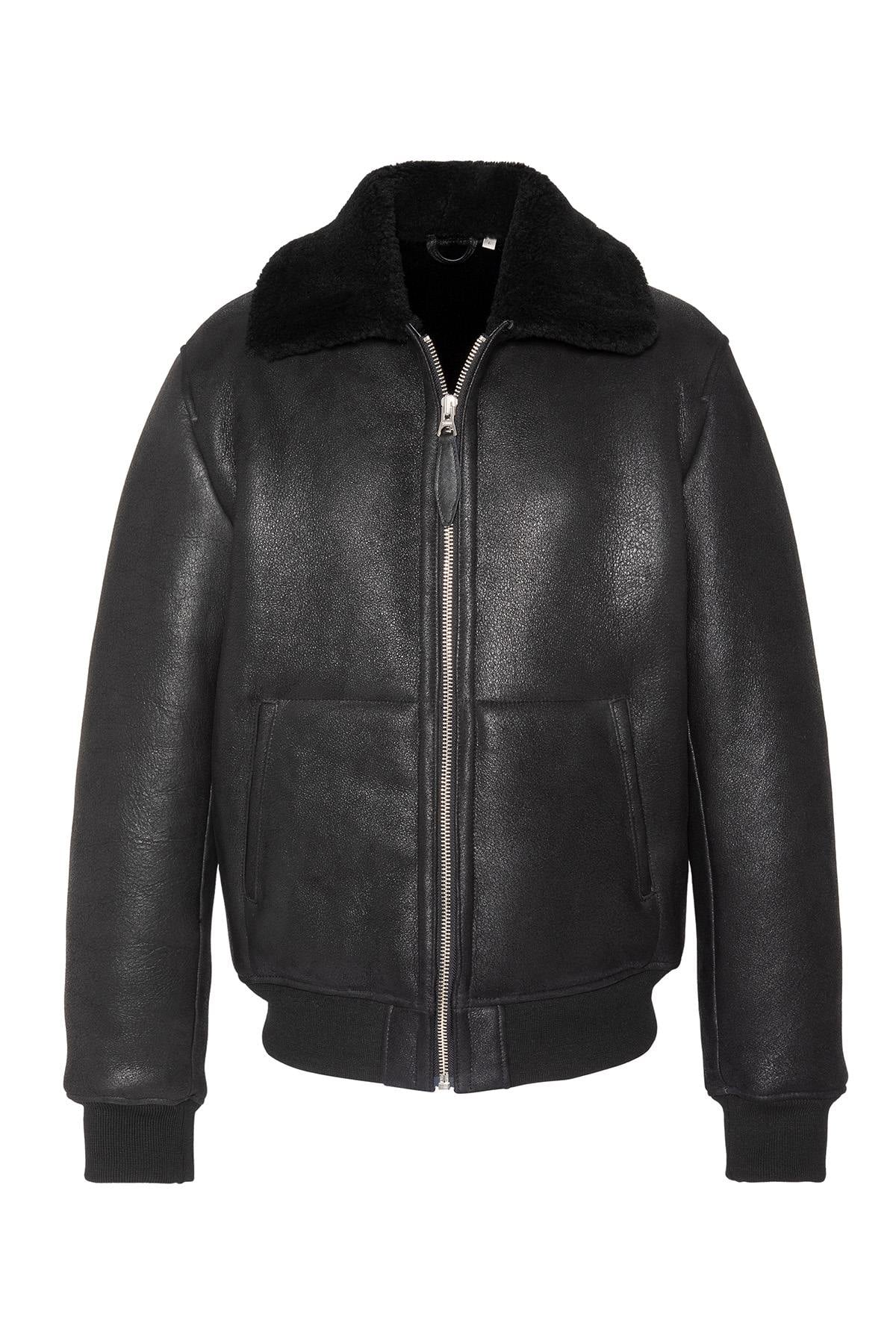 Herren Jacke Schott LCSHEEPCITY BLACK — Ansicht 1