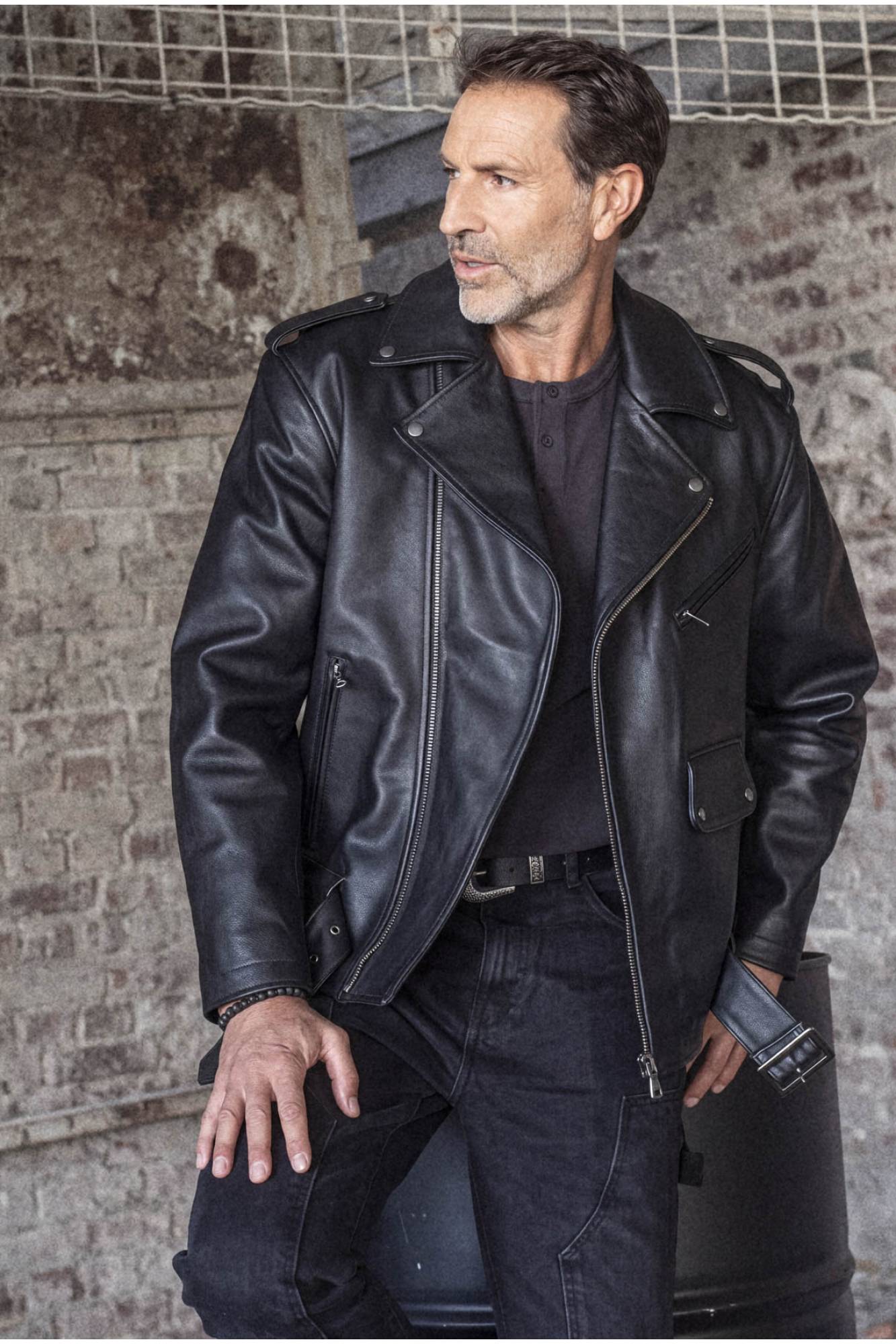 Giacche Uomo Buco J-27R BLACK — vista 2