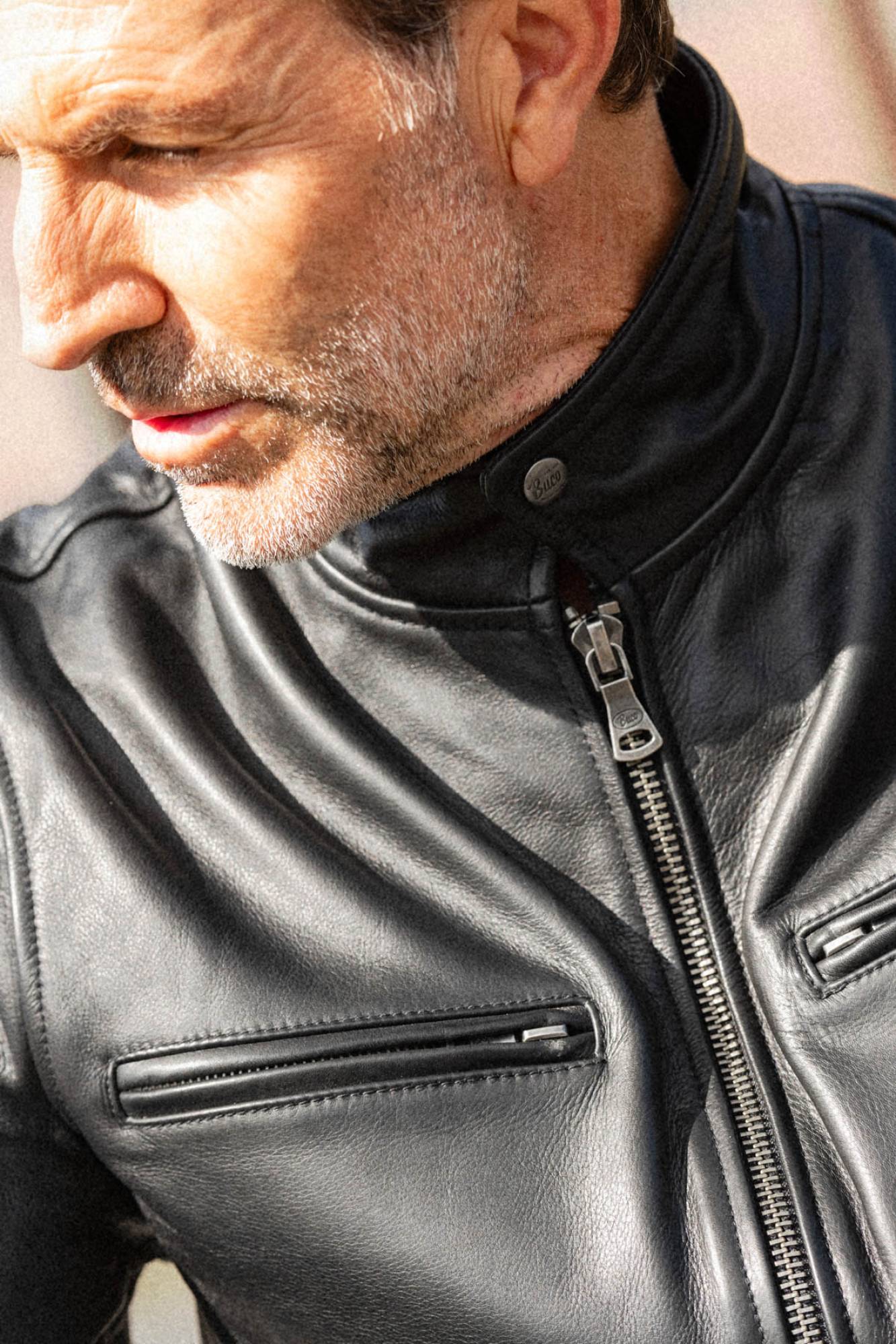 Giacche Uomo Buco J-100R BLACK — vista 5