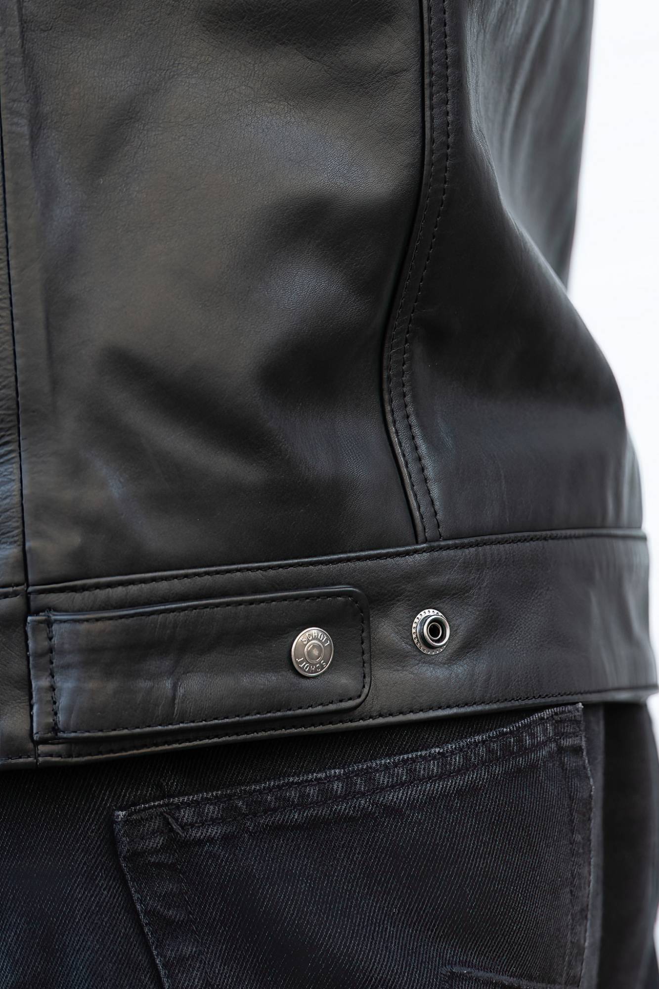 Chaqueta Hombre Schott LCJACK BLACK — vista 7