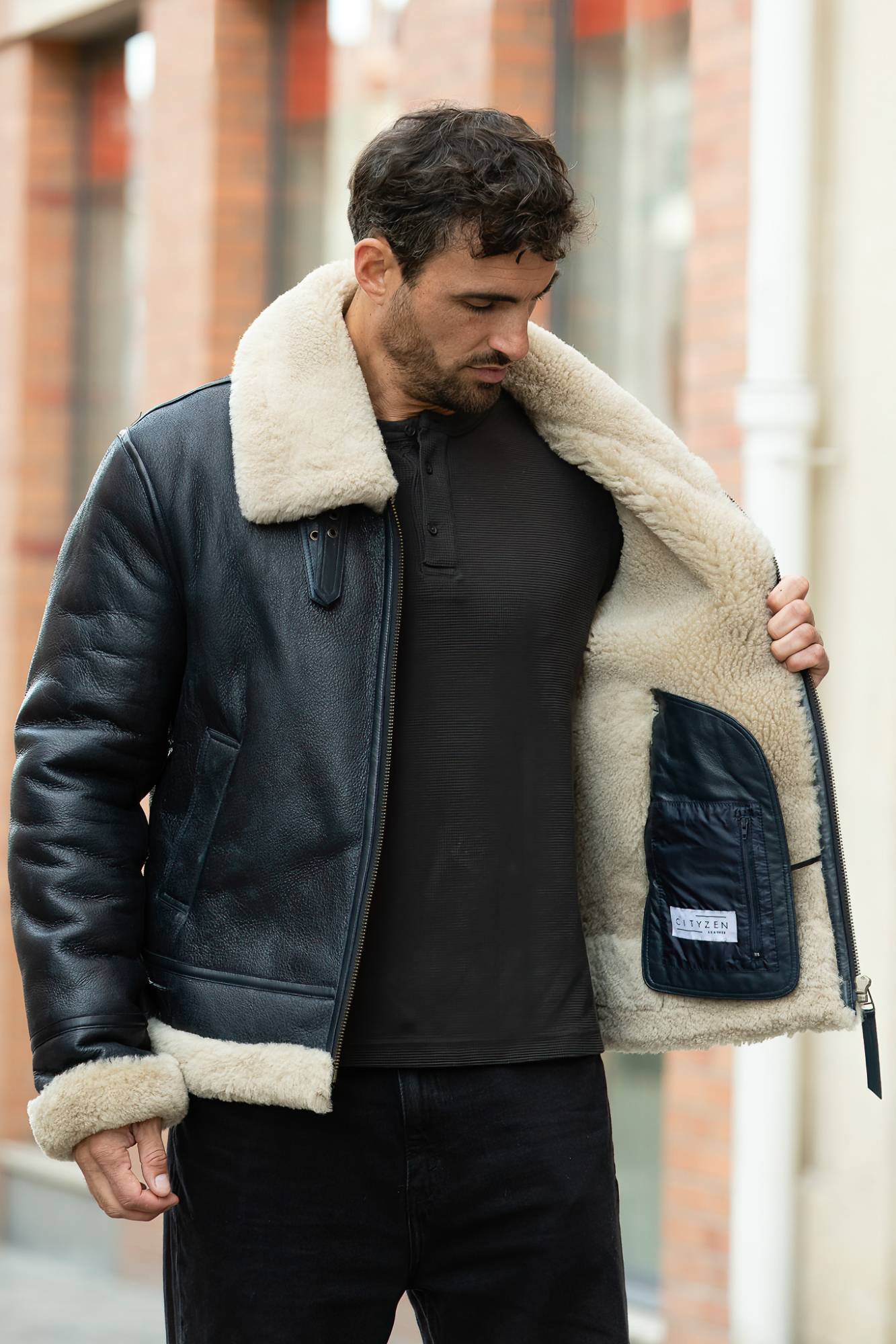 Herren Jacke Cityzen BERLIN NAVY — Ansicht 5