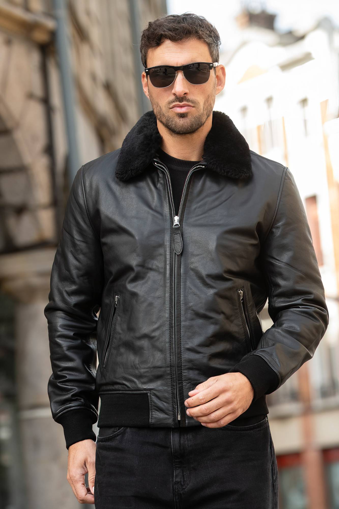 Herren - Schott LCYALES2CC BLACK — Ansicht 4