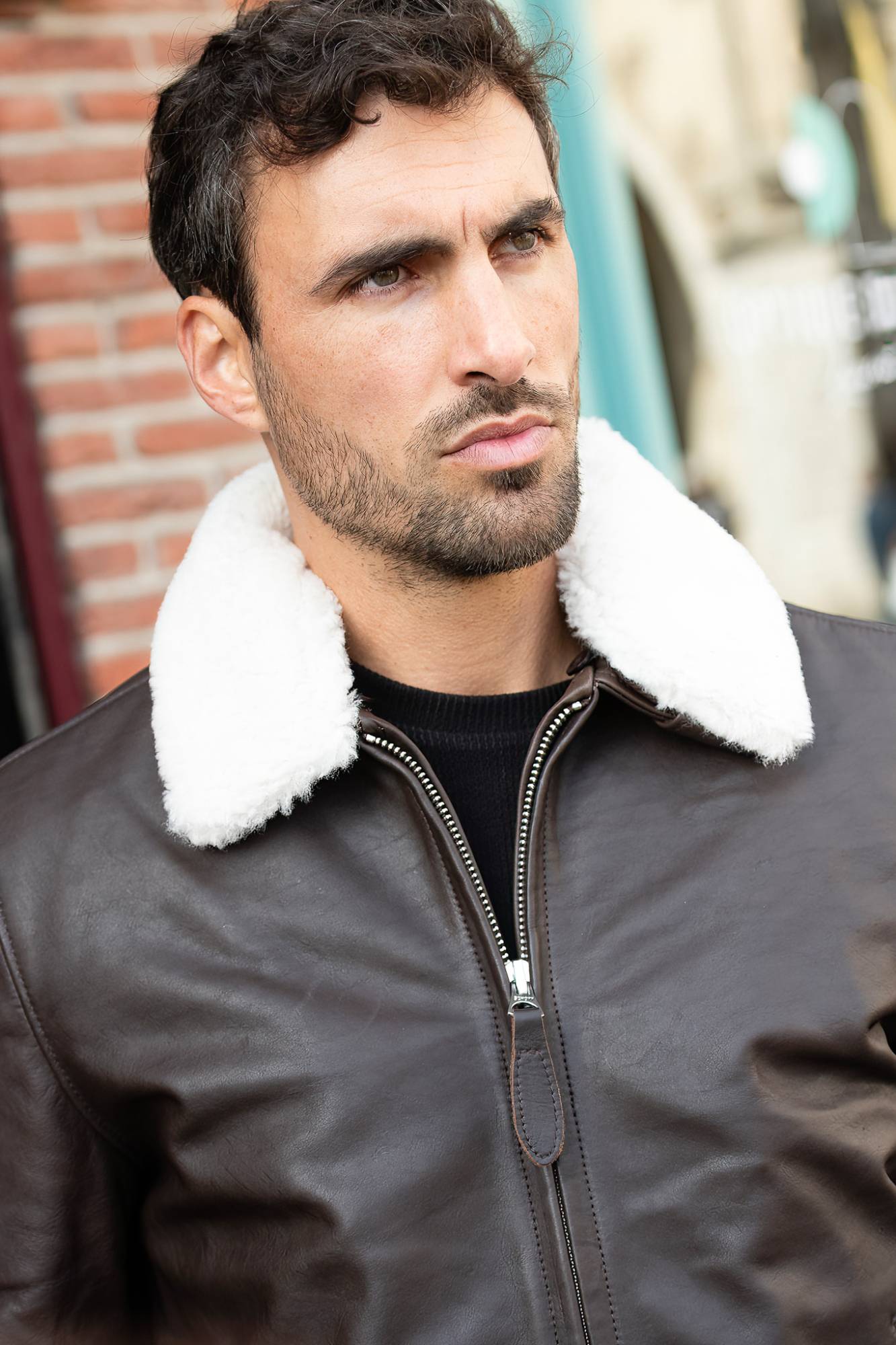  Uomo Schott LCYALES2CC BROWN — vista 3
