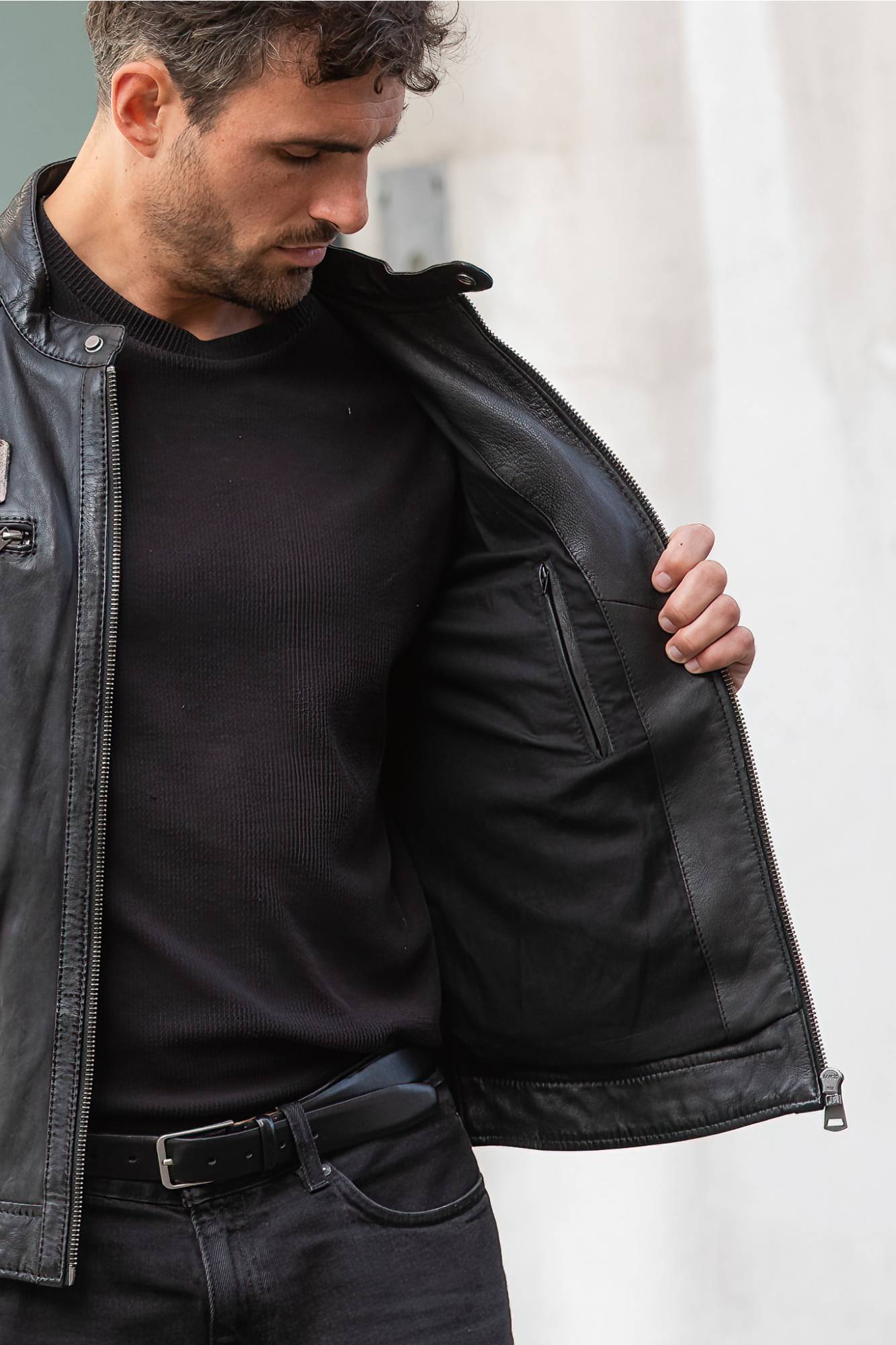 Chaqueta Hombre Cityzen ORLANDO BLACK — vista 5