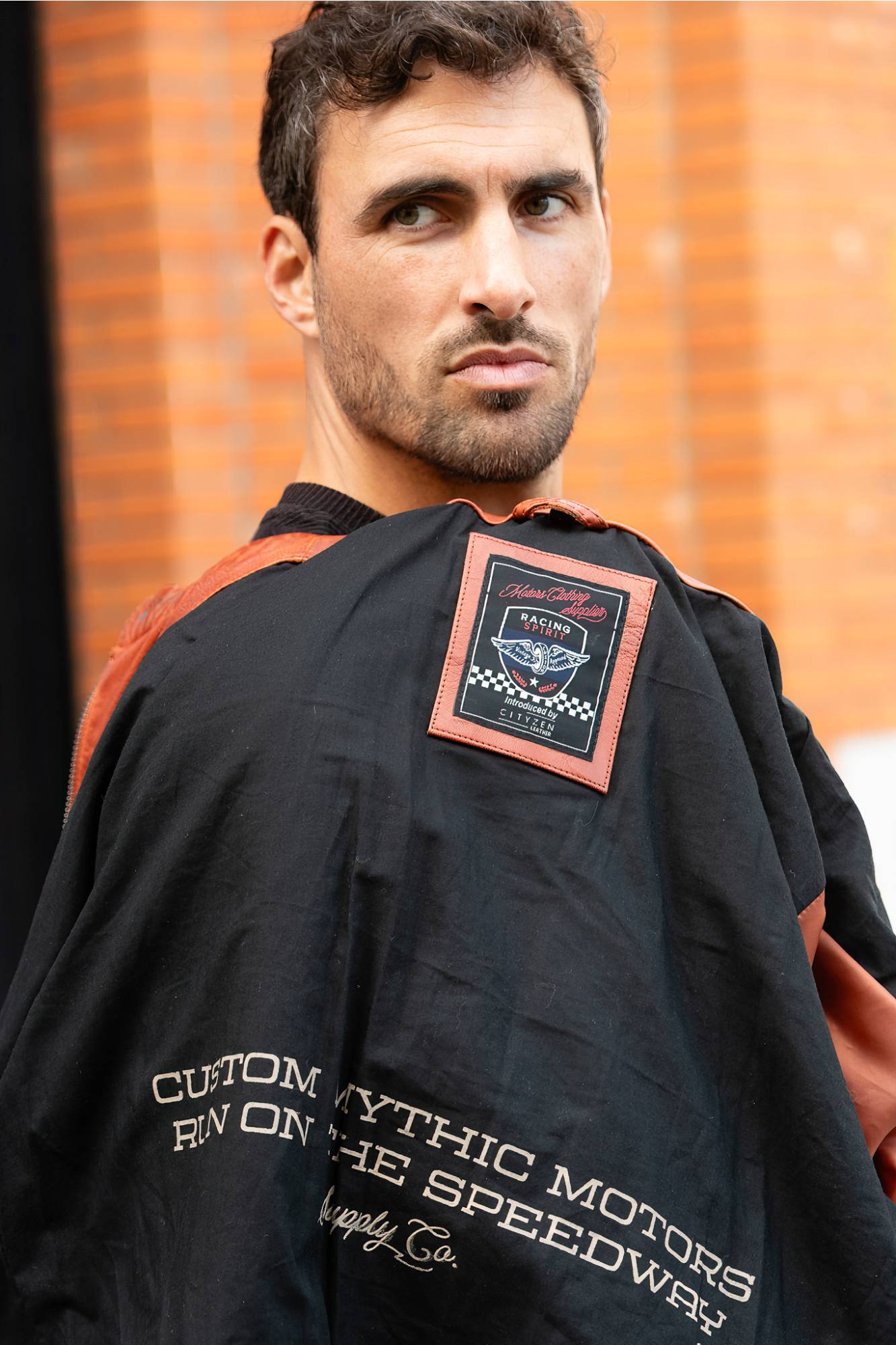 Blouson Homme Cityzen ORLANDO ORANGE — vue 3