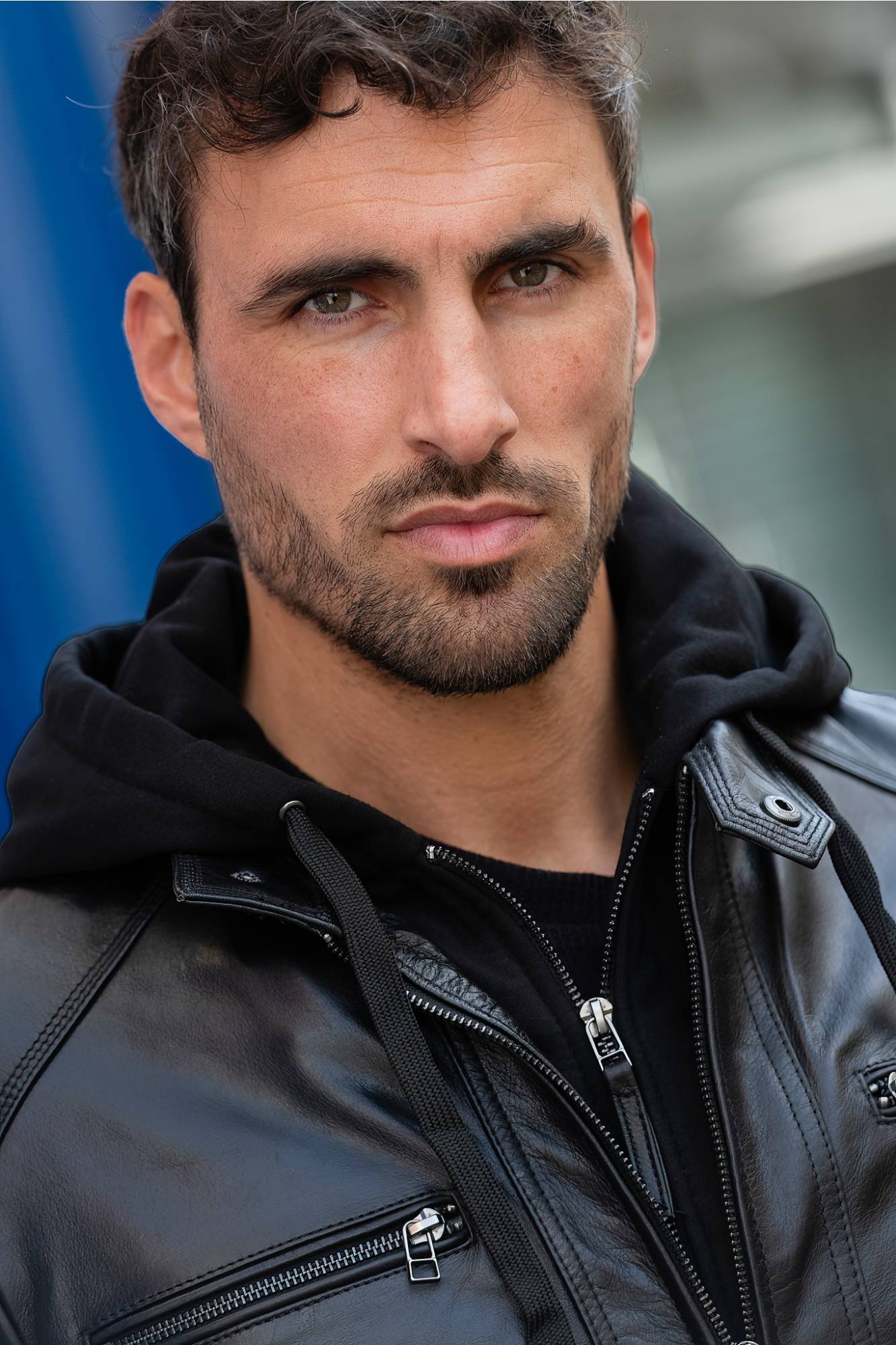 Herren - Serge Pariente ERICO HOOD BUFFLE BLACK — Ansicht 3