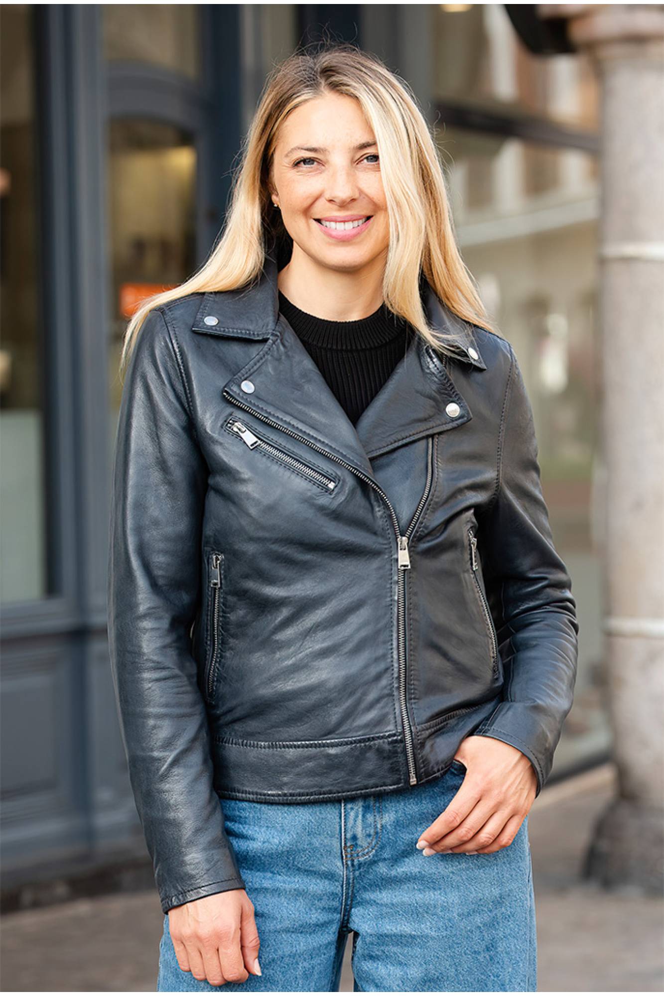 Damen Jacke Cityzen LOUISIANE NAVY — Ansicht 7