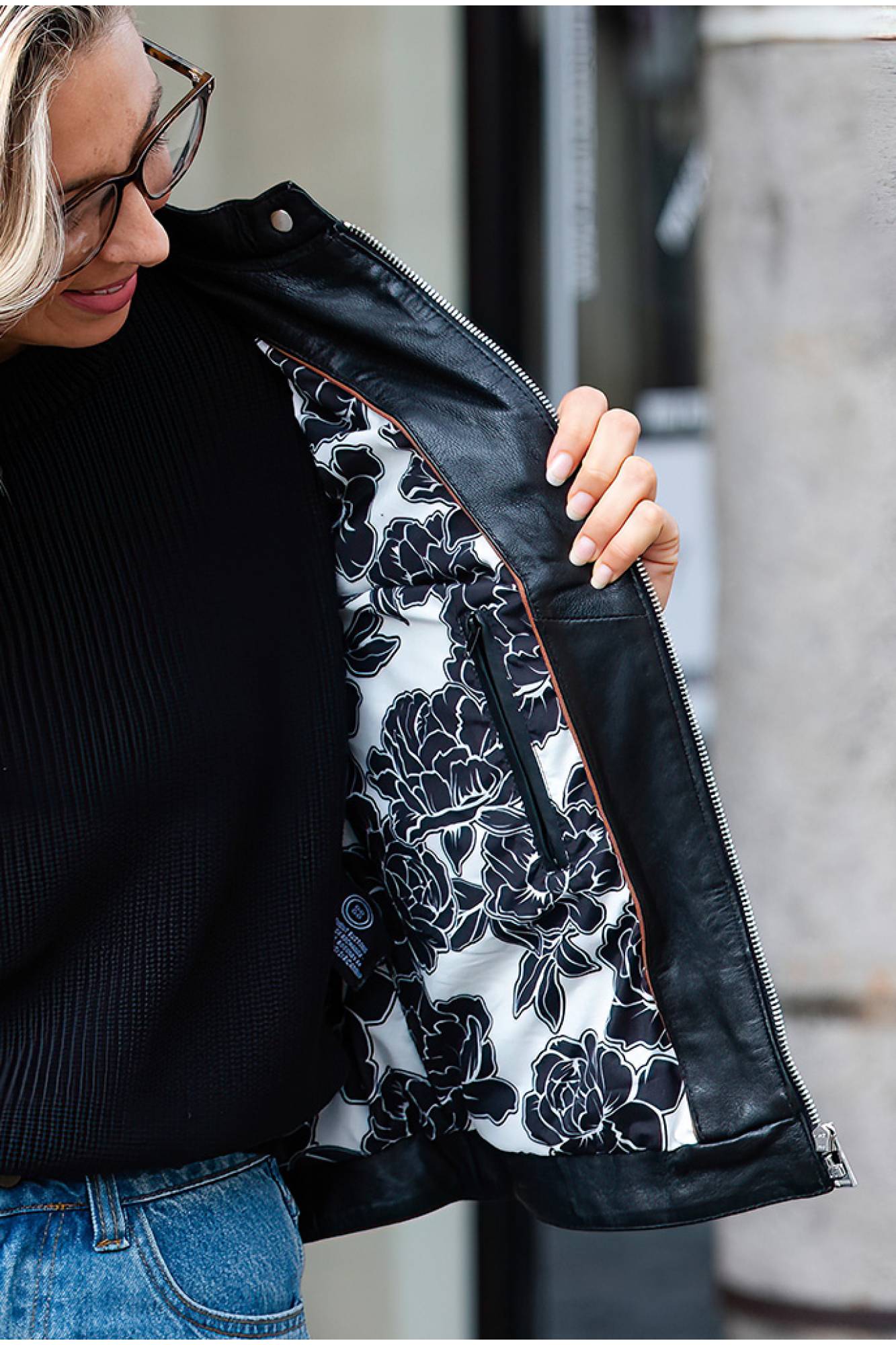 Chaqueta Mujeres Cityzen EMILIA BLACK — vista 7