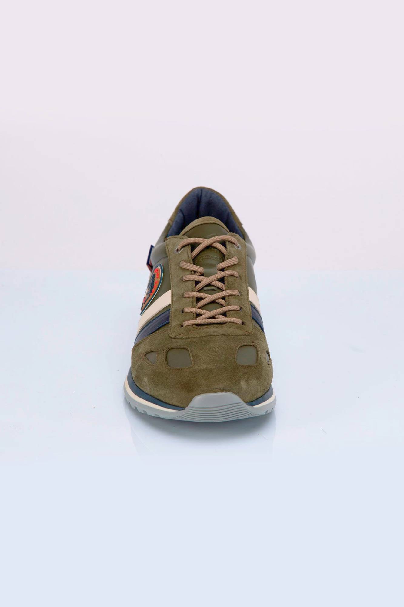 Herren Ledersneakers Steve Mcqueen HARBORD SMQ X LE MANS KAKI — Ansicht 2