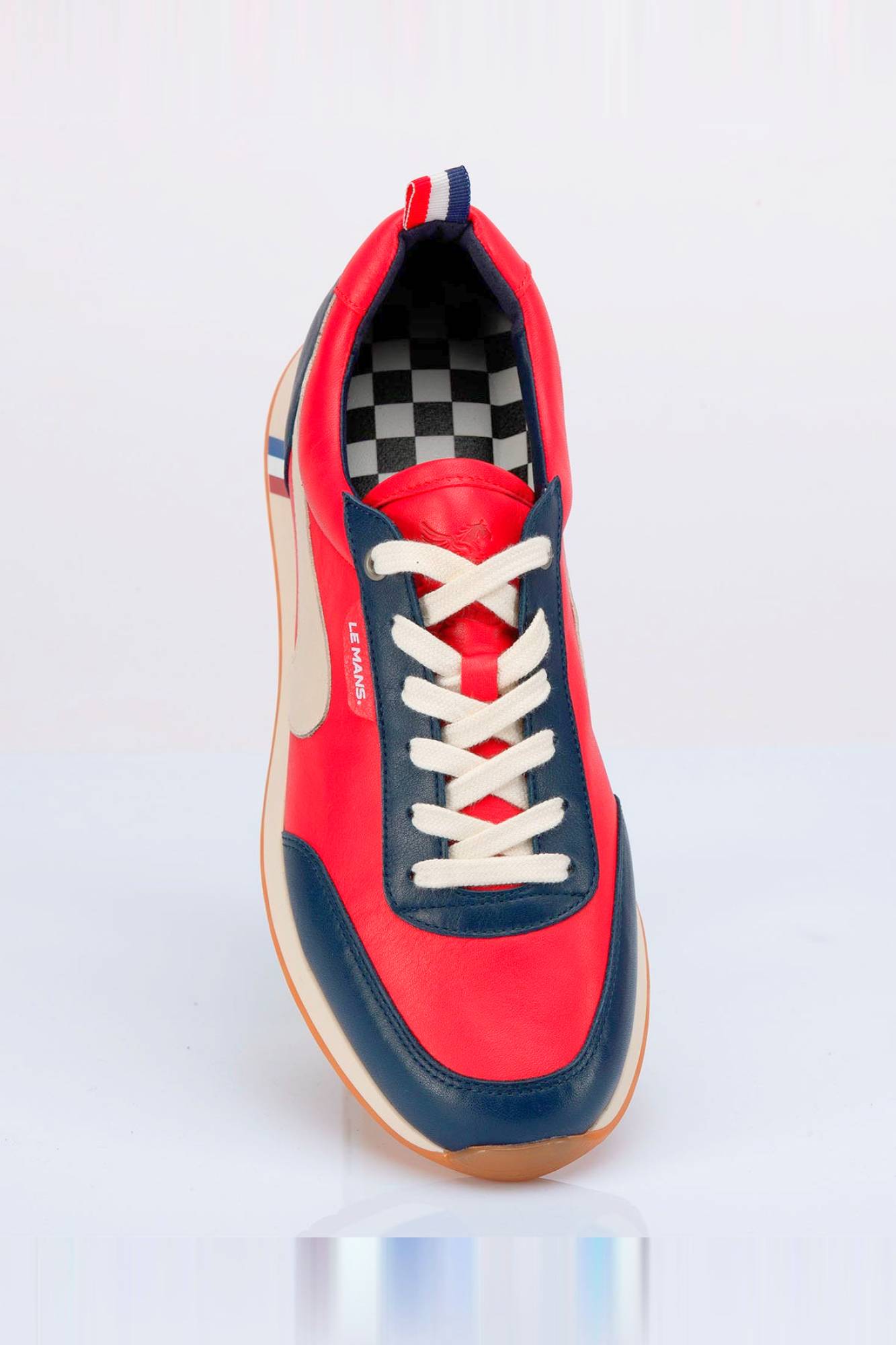 Herren Ledersneakers 24h Le Mans HUNAUDIERE RED RACING — Ansicht 5