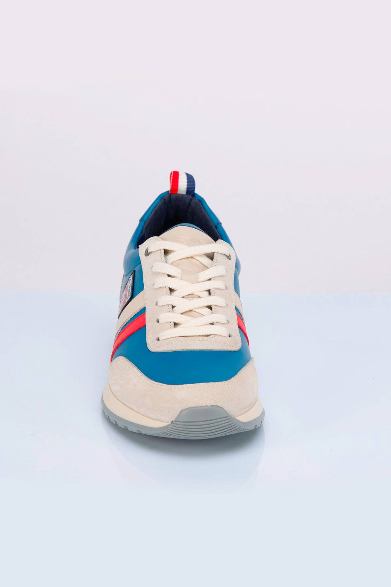 Herren Ledersneakers 24h Le Mans STARTING OCEAN BLUE — Ansicht 3
