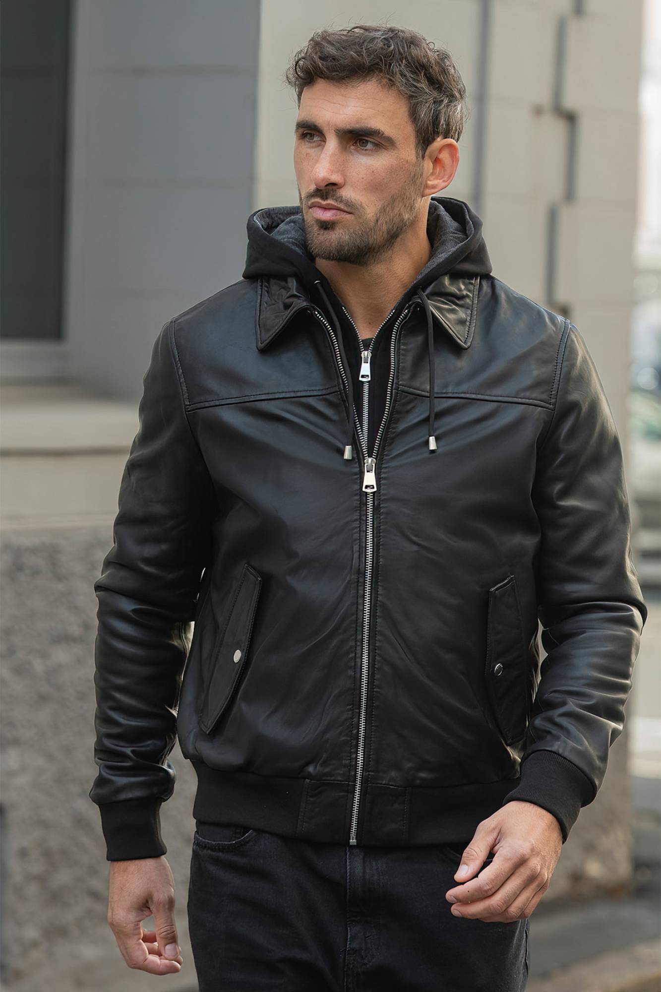 Herren Jacke Cityzen ADVENTURER BLACK — Ansicht 8